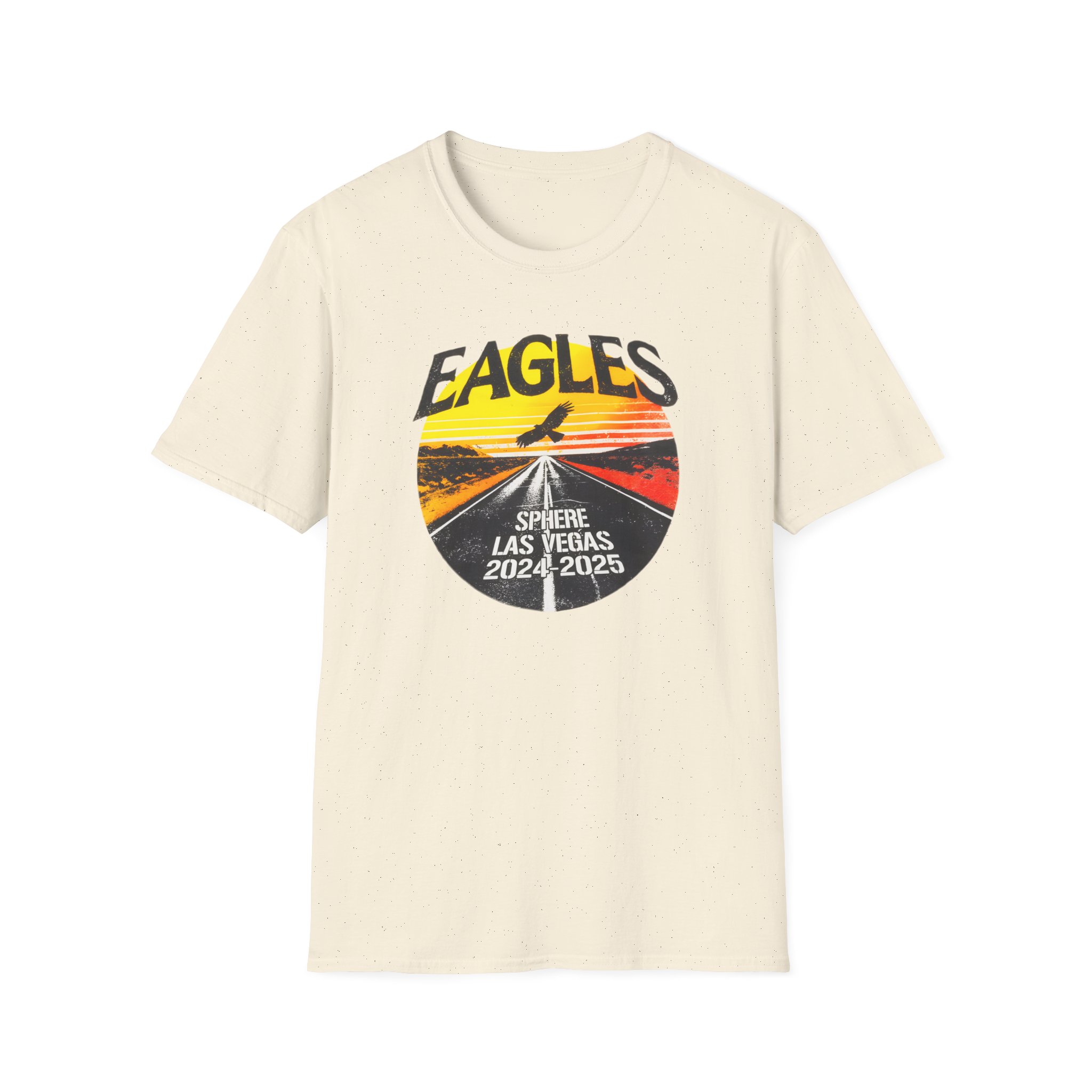 The Eagles Sphere 2024 / 2025 Sunset Unisex Softstyle T-Shirt - Image 7