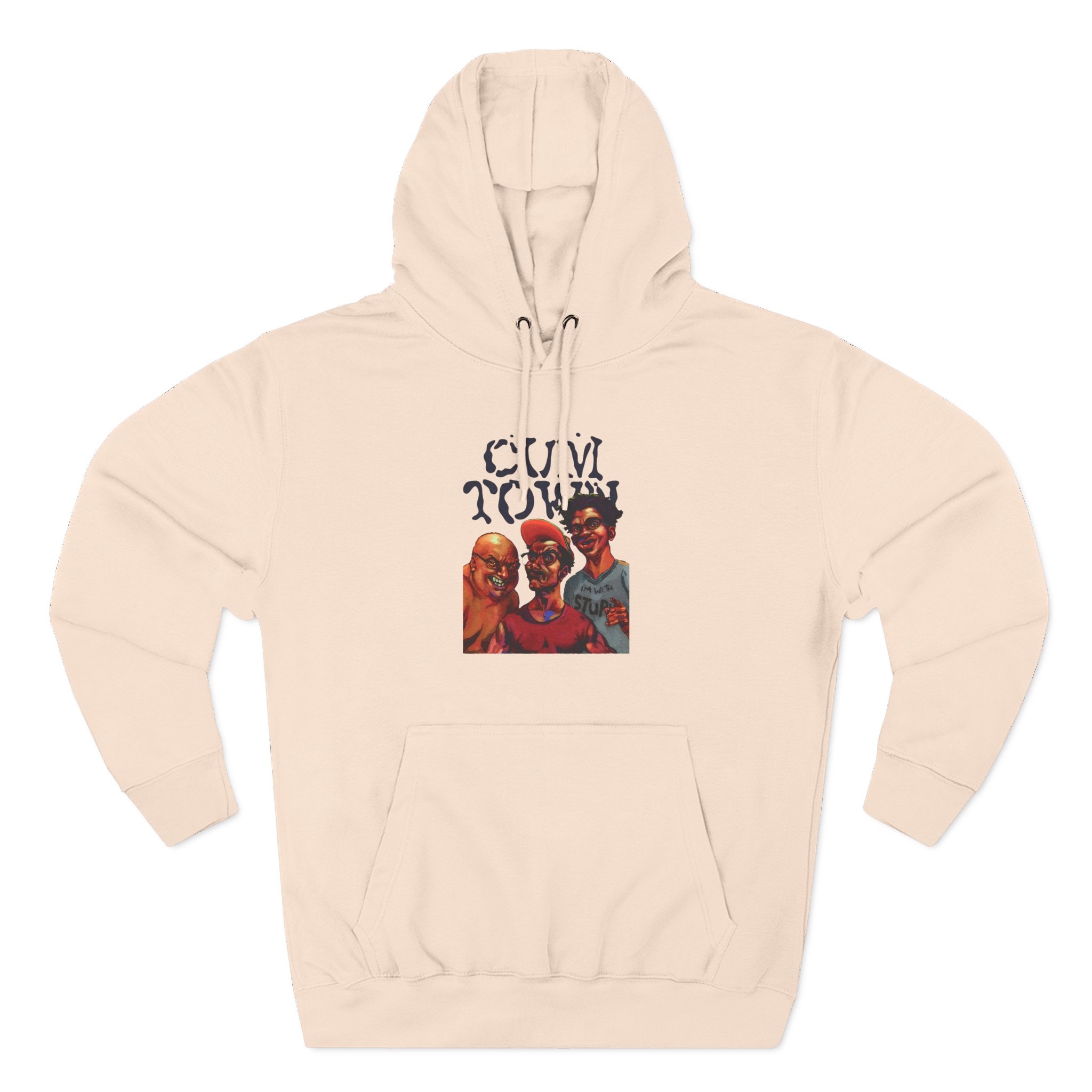 Cum Town Three-Panel Fleece Hoodie - Image 7