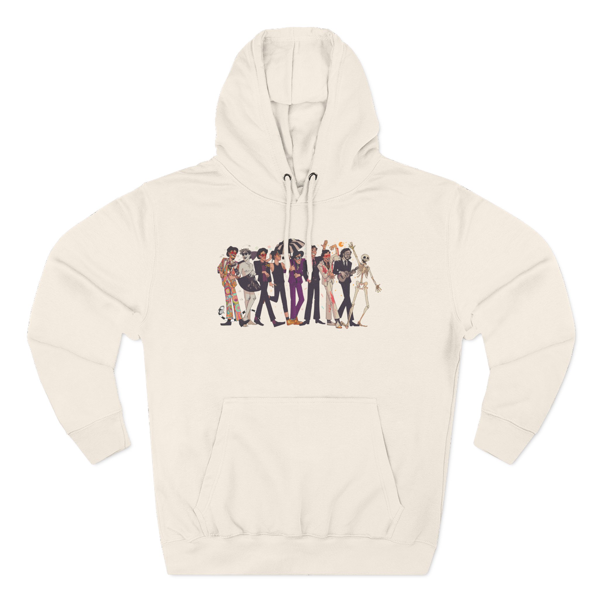 Will Wood Death of the Author Three-Panel Fleece Hoodie - Image 5