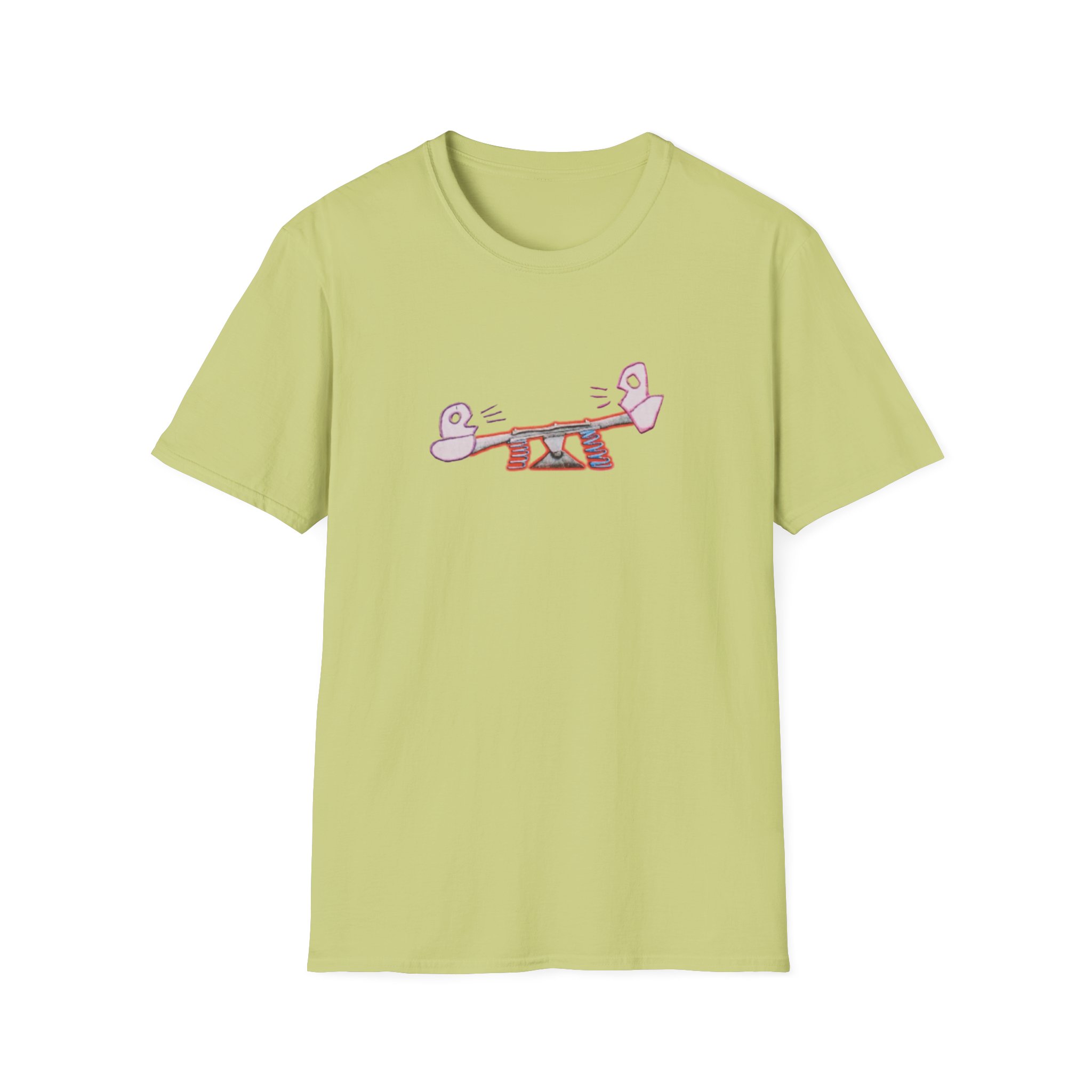 Slushy Noobz Seesaw Unisex Softstyle T-Shirt - Image 15