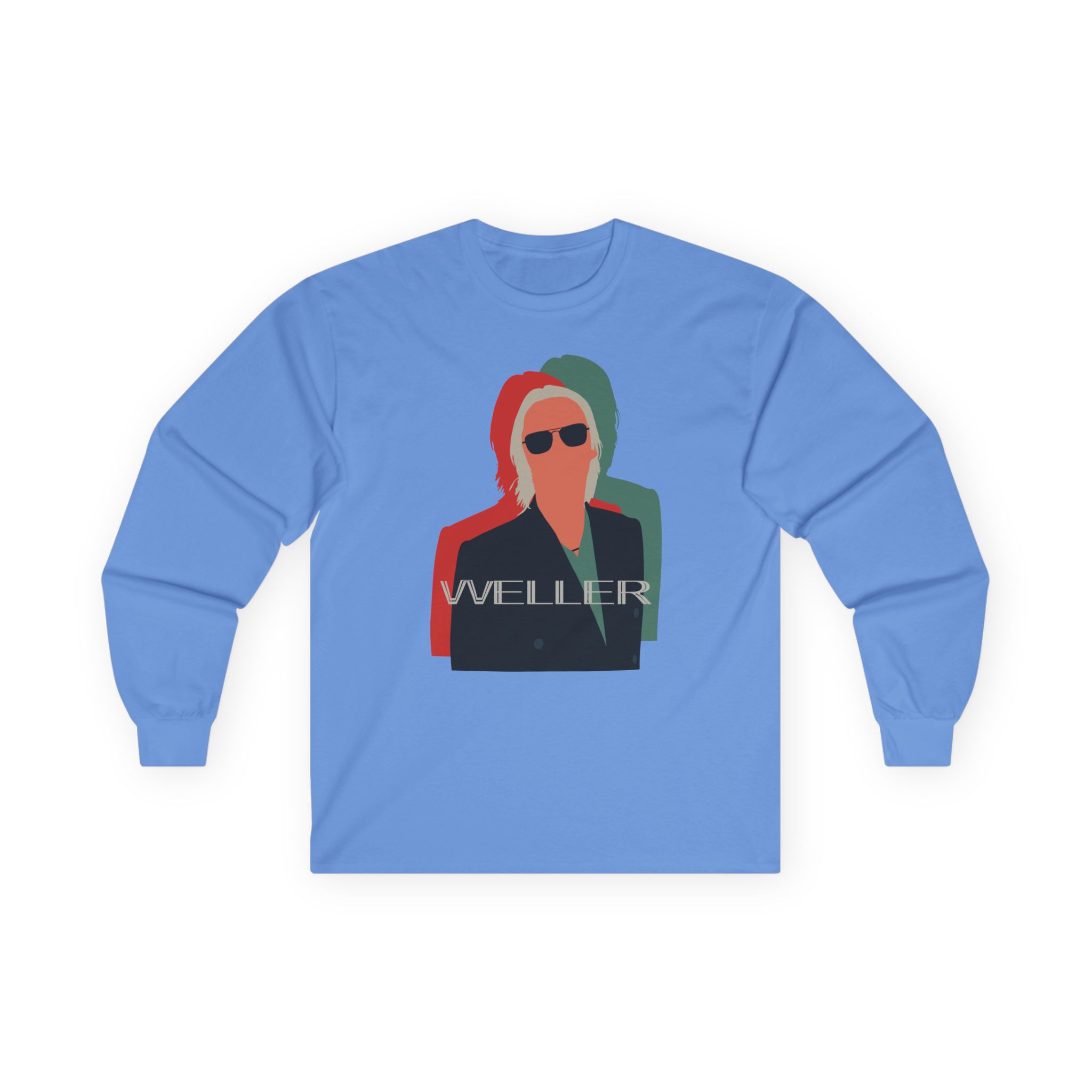 PW Illustration Offset Unisex Ultra Cotton Long Sleeve Tee - Image 9