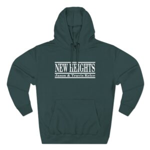 New Heights Jason And Travis Kelce Three-Panel Fleece Hoodie