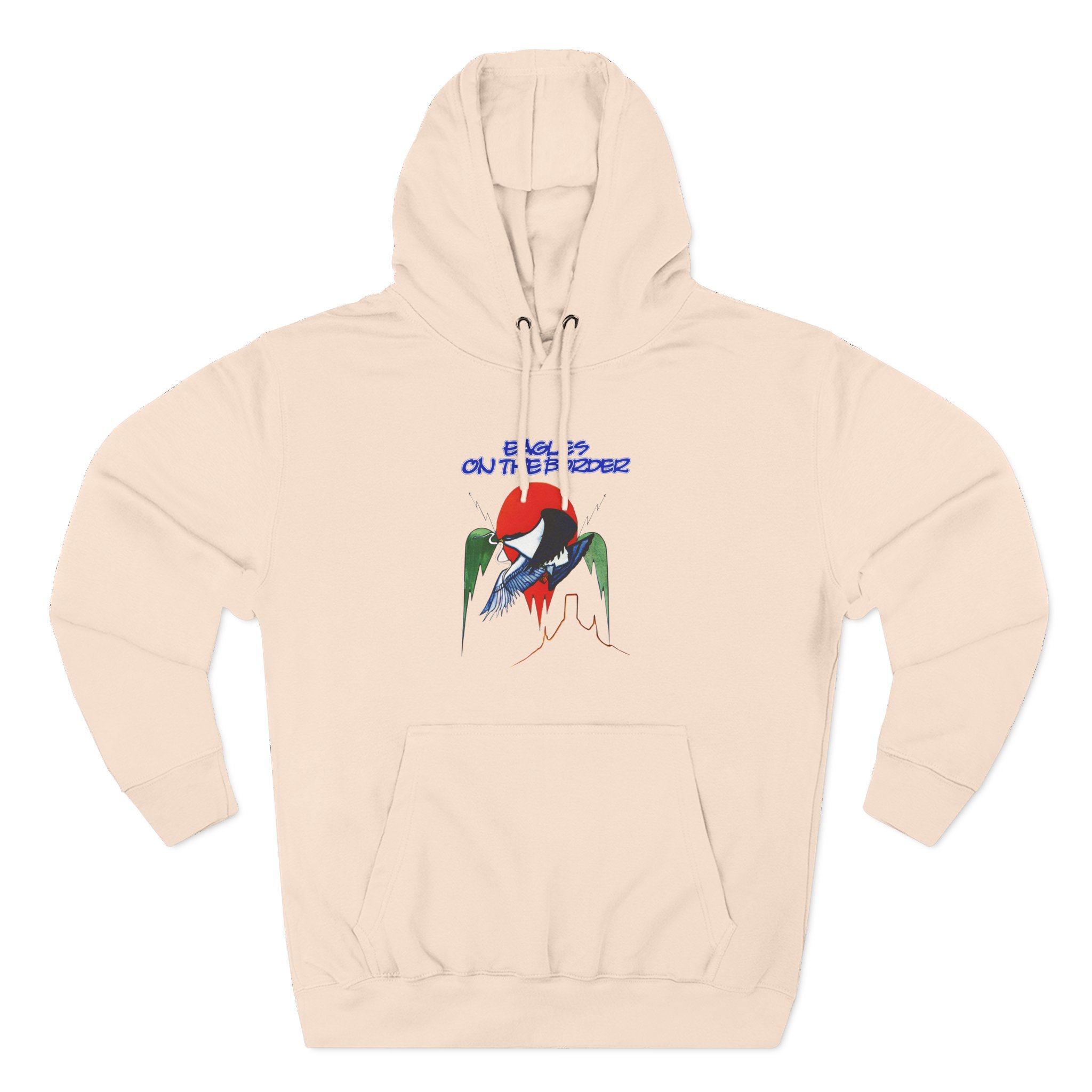 The Eagles on the Border Three-Panel Fleece Hoodie - Image 5