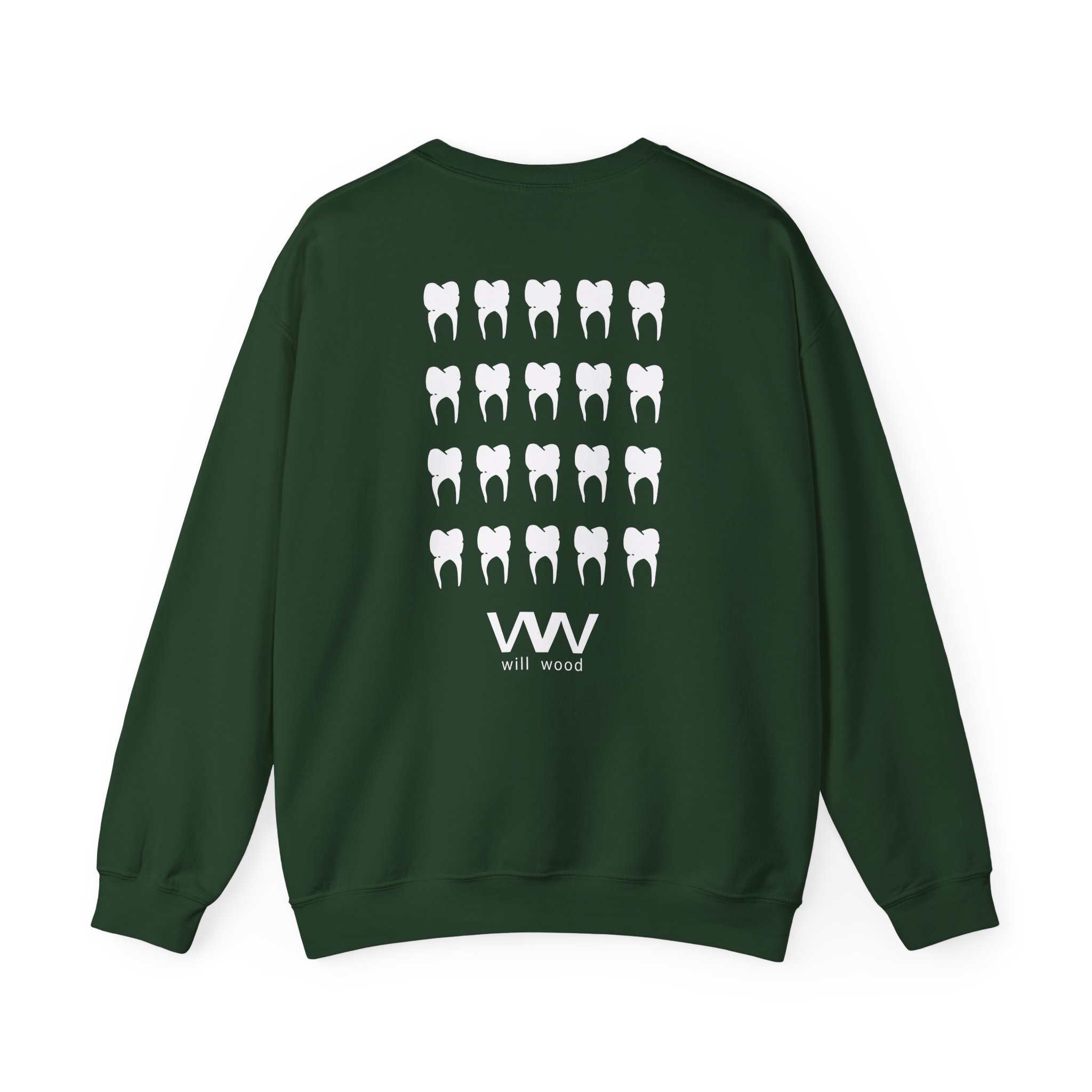 Will Wood Host Skull Unisex Heavy Blend™ Crewneck Sweatshirt - Image 6