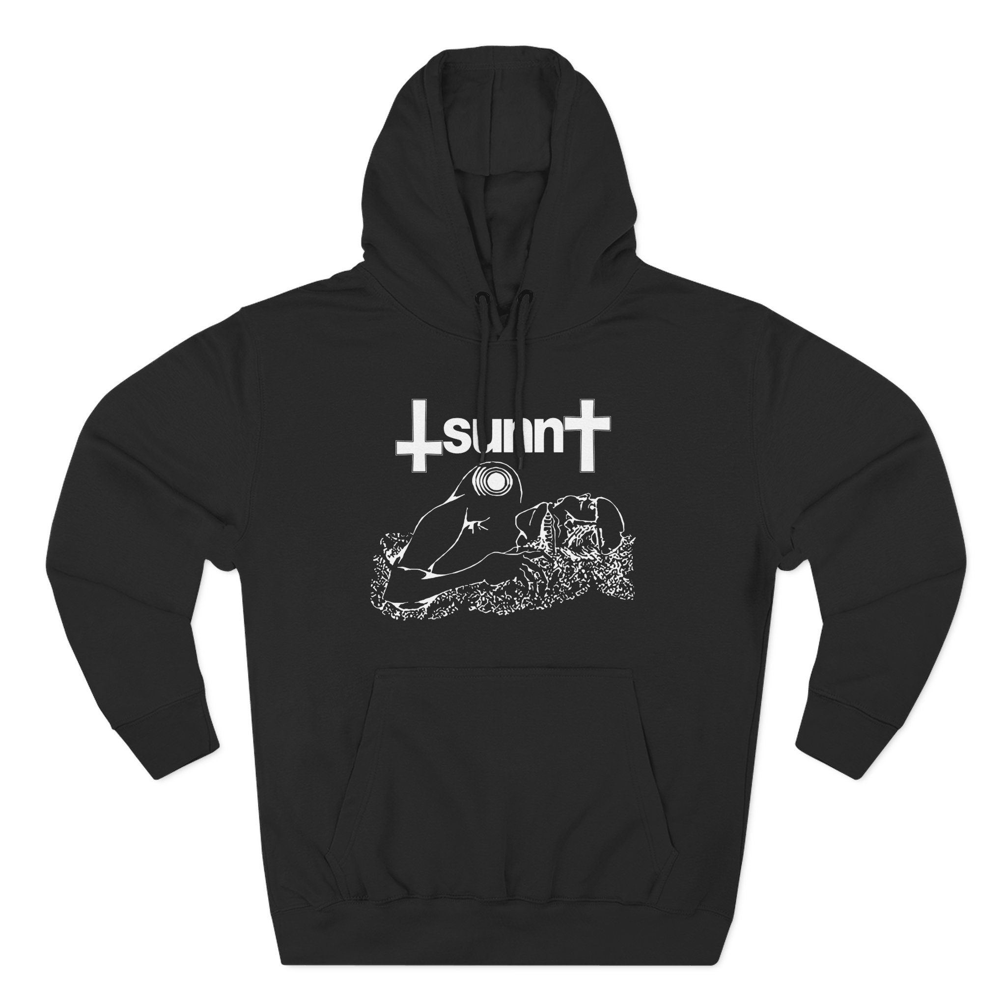 Sunn O VOID Three-Panel Fleece Hoodie