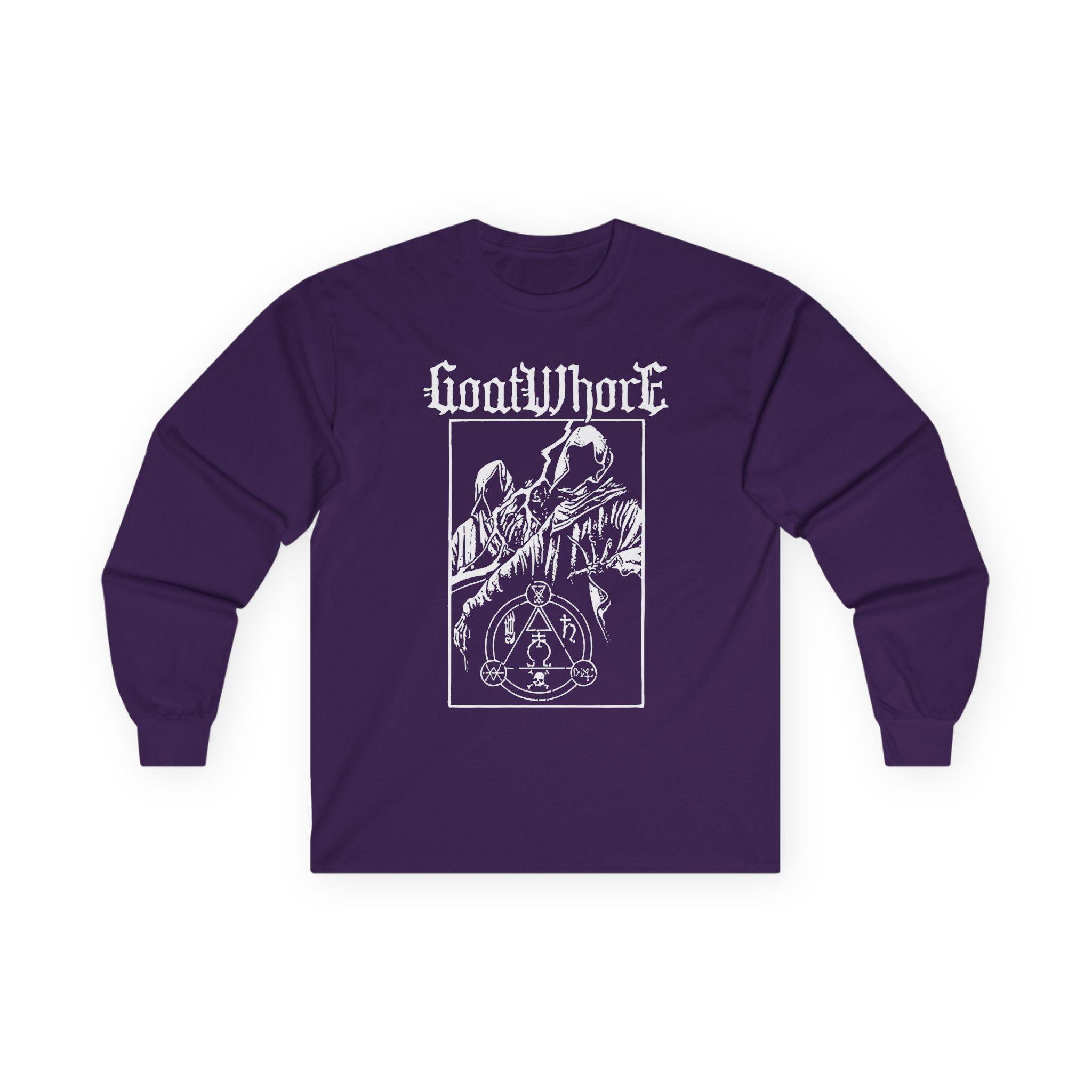Goatwhore sigil Unisex Ultra Cotton Long Sleeve Tee - Image 13