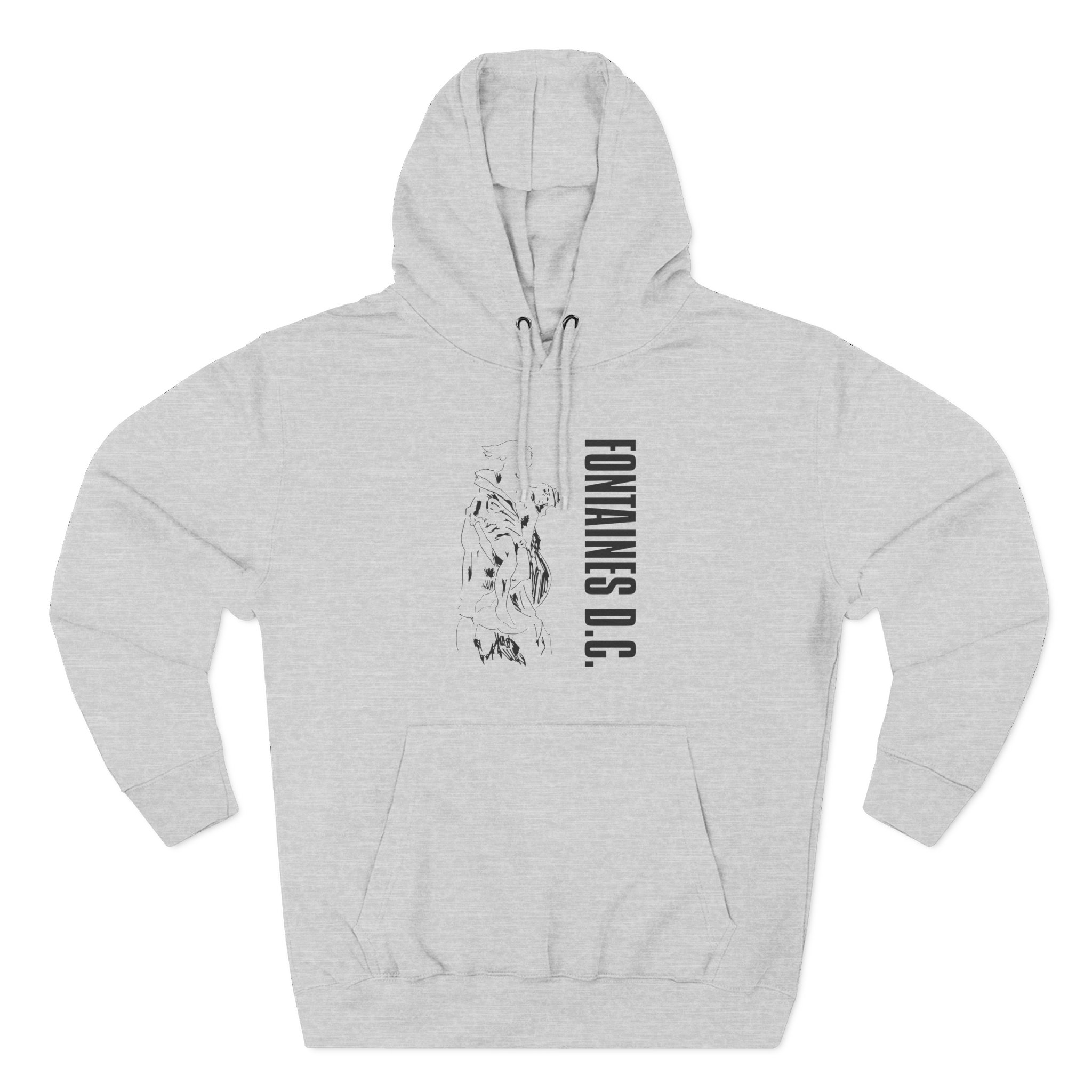 Fontaines D.C. Three-Panel Fleece Hoodie - Image 3