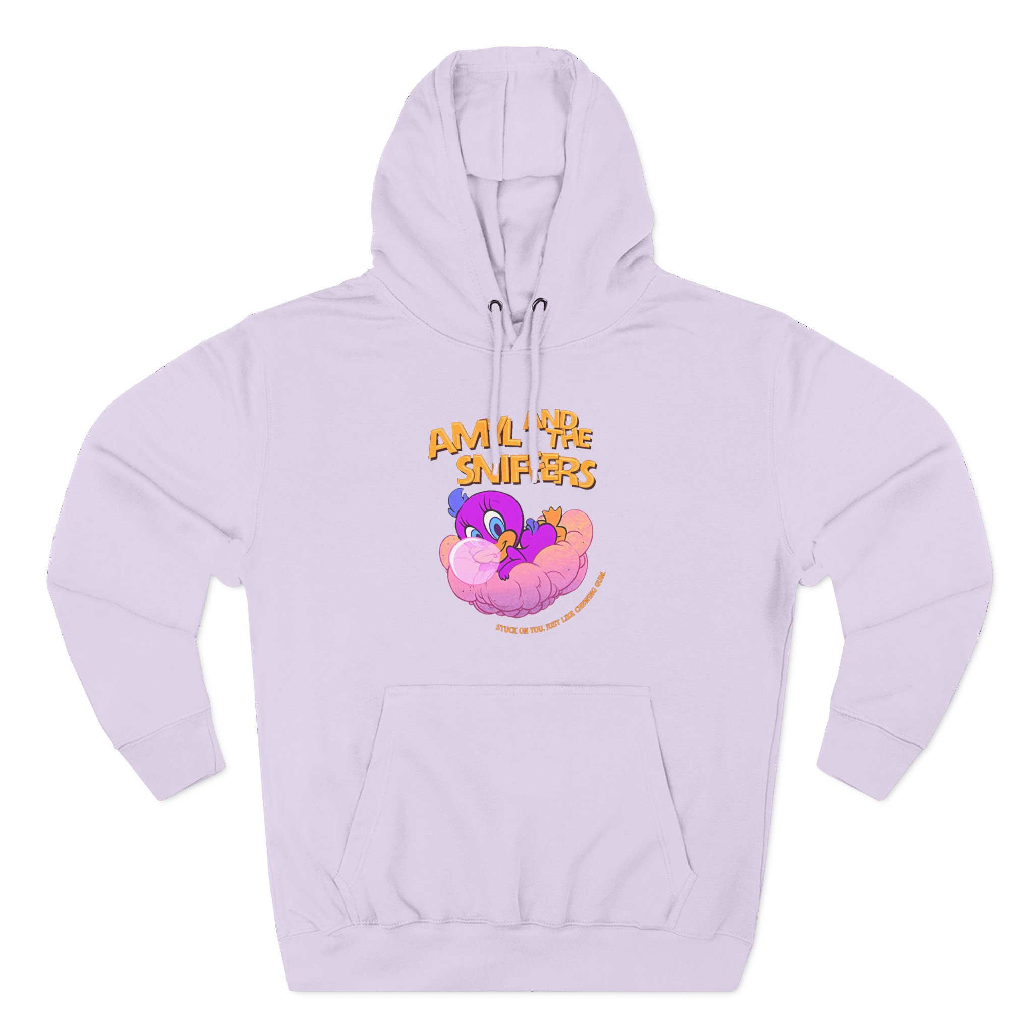 Amyl and the Sniffers Stuck On You Baby Three-Panel Fleece Hoodie - Image 9