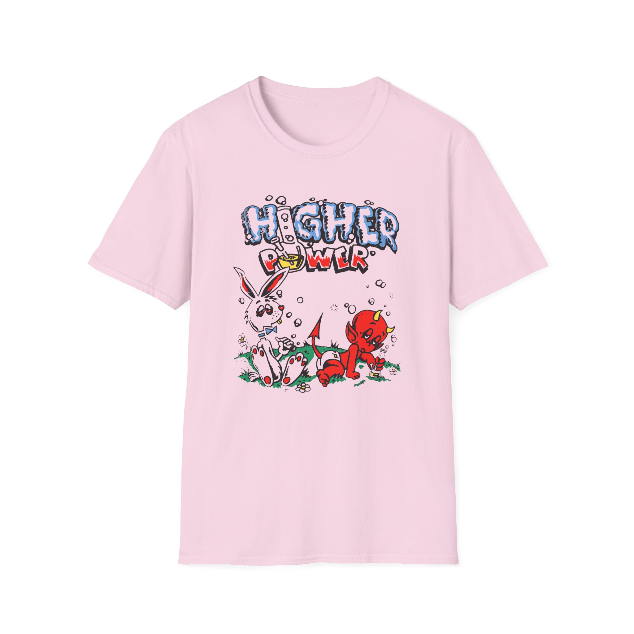 Higher Power Stoned Again Unisex Softstyle T-Shirt - Image 19