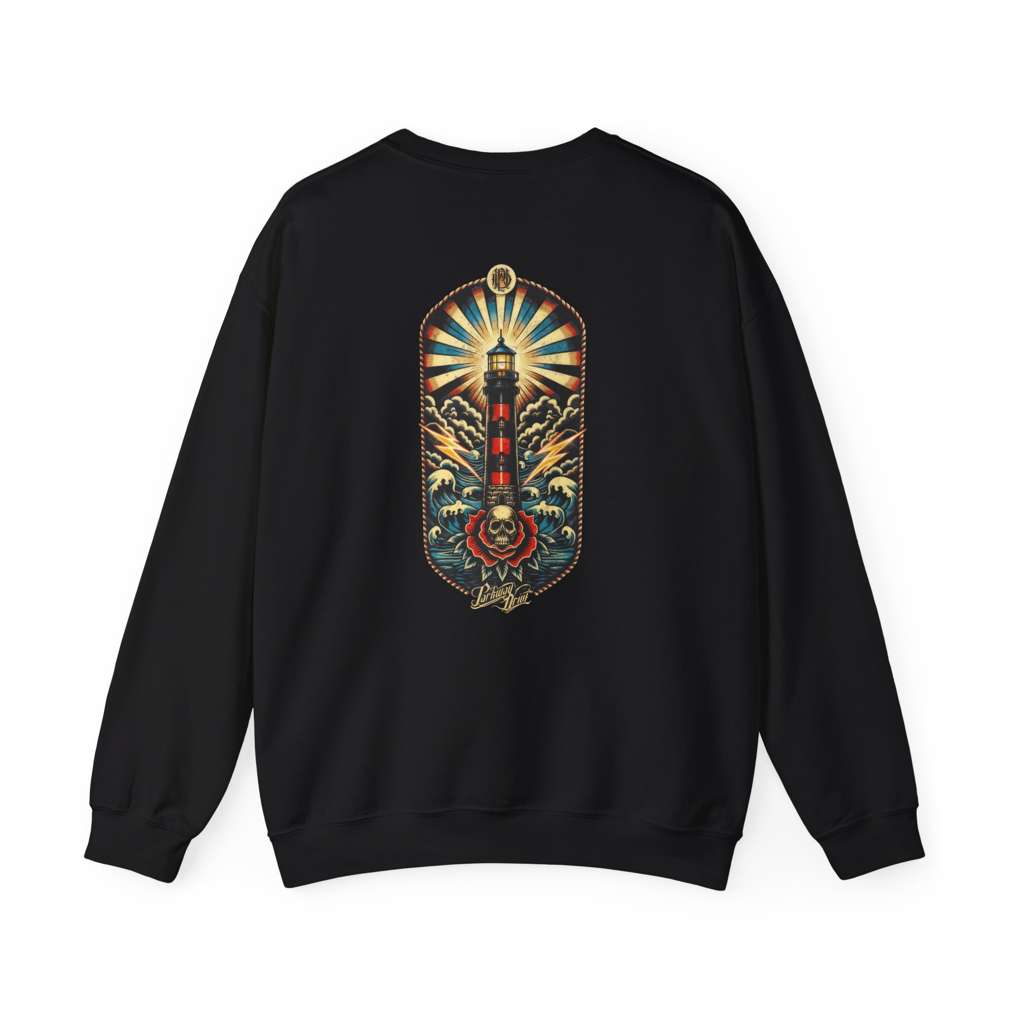Parkway Drive Lighthouse Unisex Heavy Blend™ Crewneck Sweatshirt - Image 2