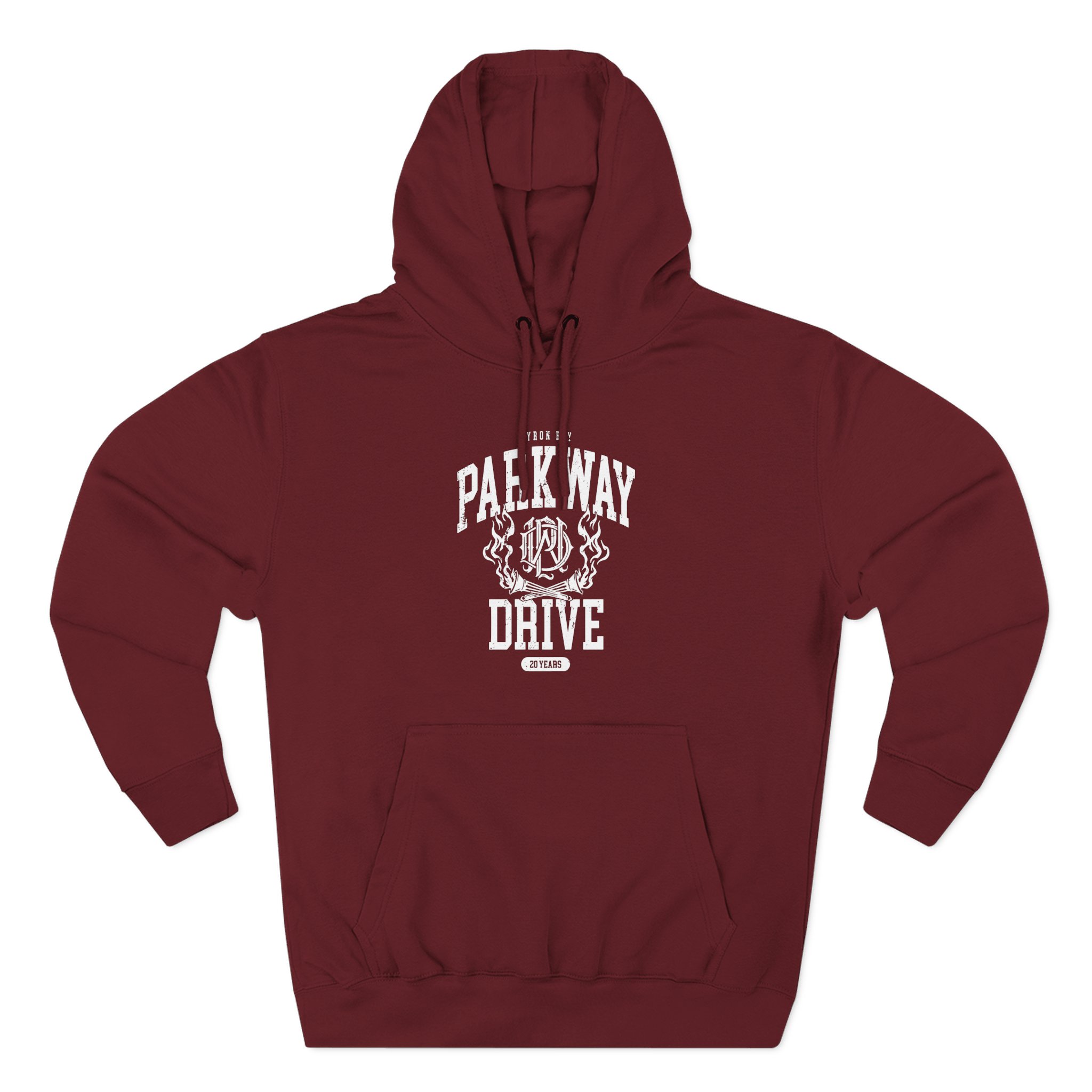 Parkway Drive 20-year-anniversary Three-Panel Fleece Hoodie - Image 13