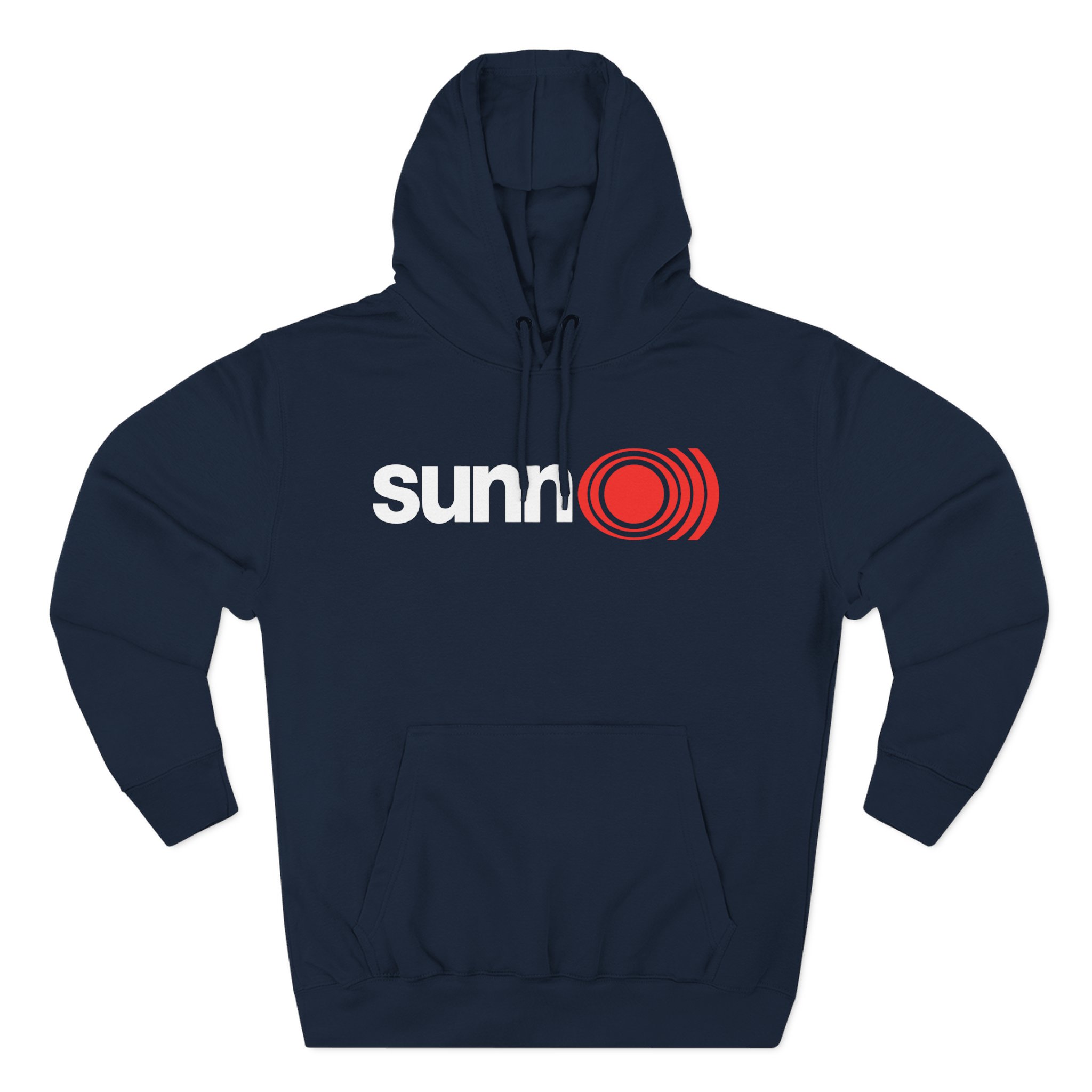 Sunn O Logo Three-Panel Fleece Hoodie - Image 9