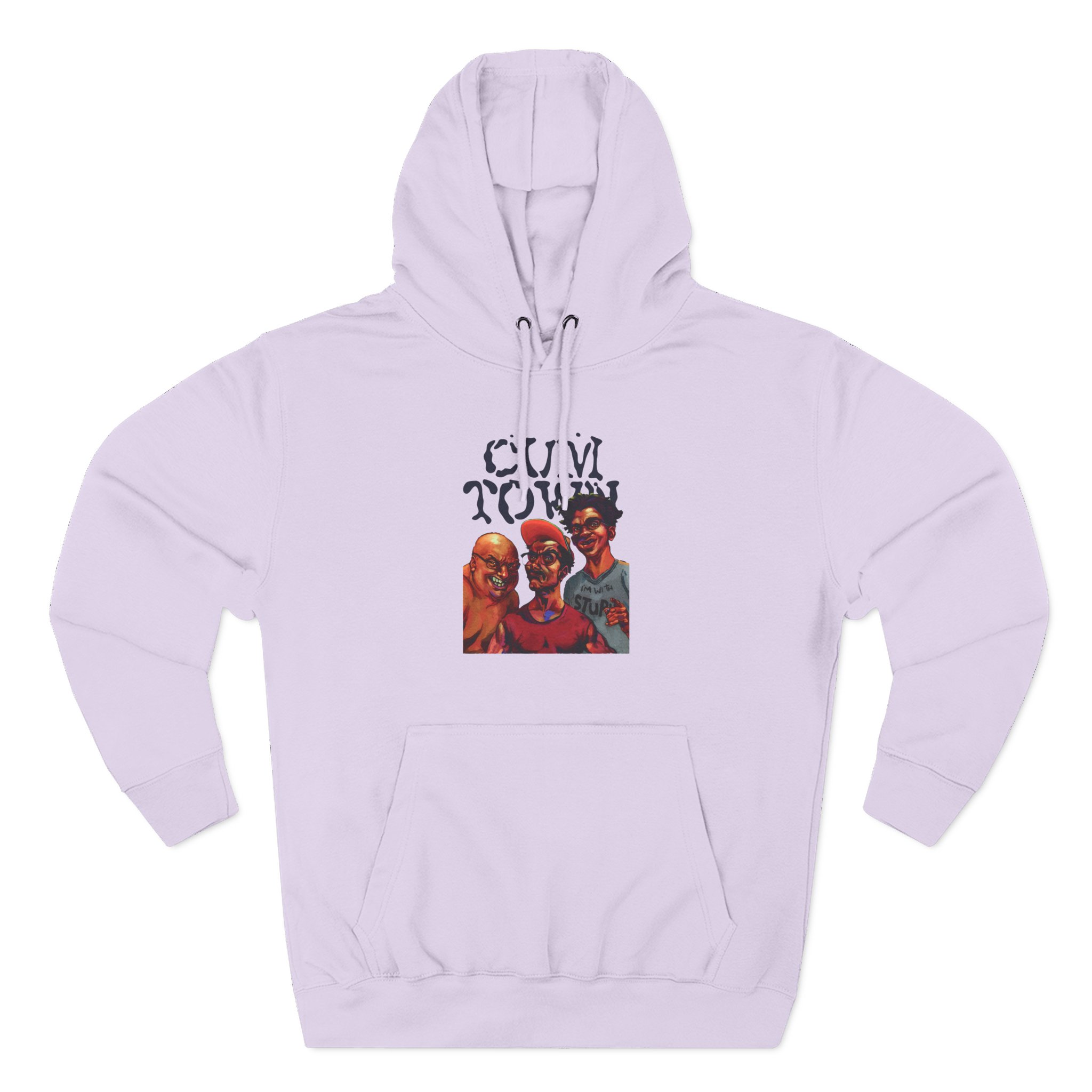 Cum Town Three-Panel Fleece Hoodie - Image 13