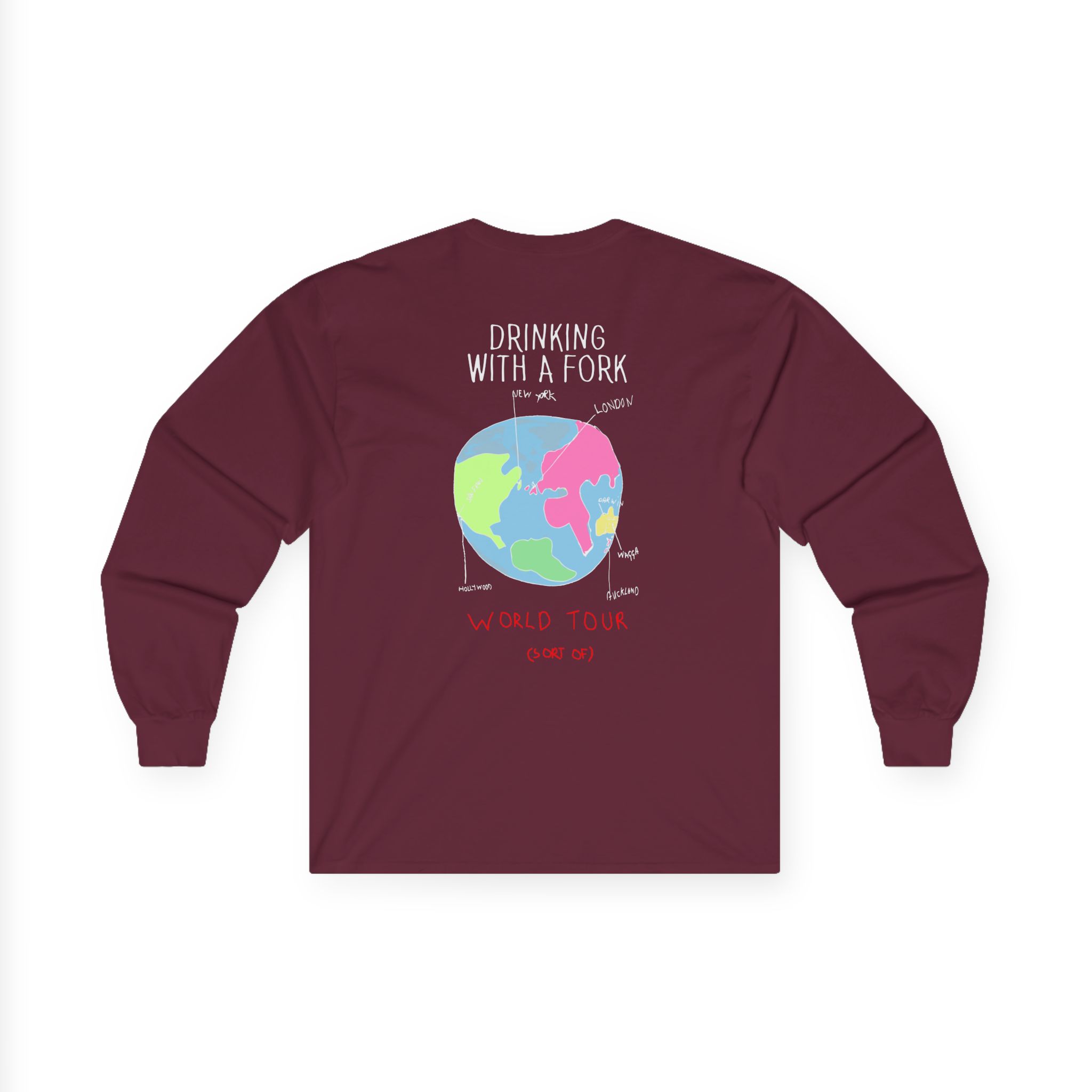 Carl Barron 2018 Black Tour Unisex Ultra Cotton Long Sleeve Tee - Image 4