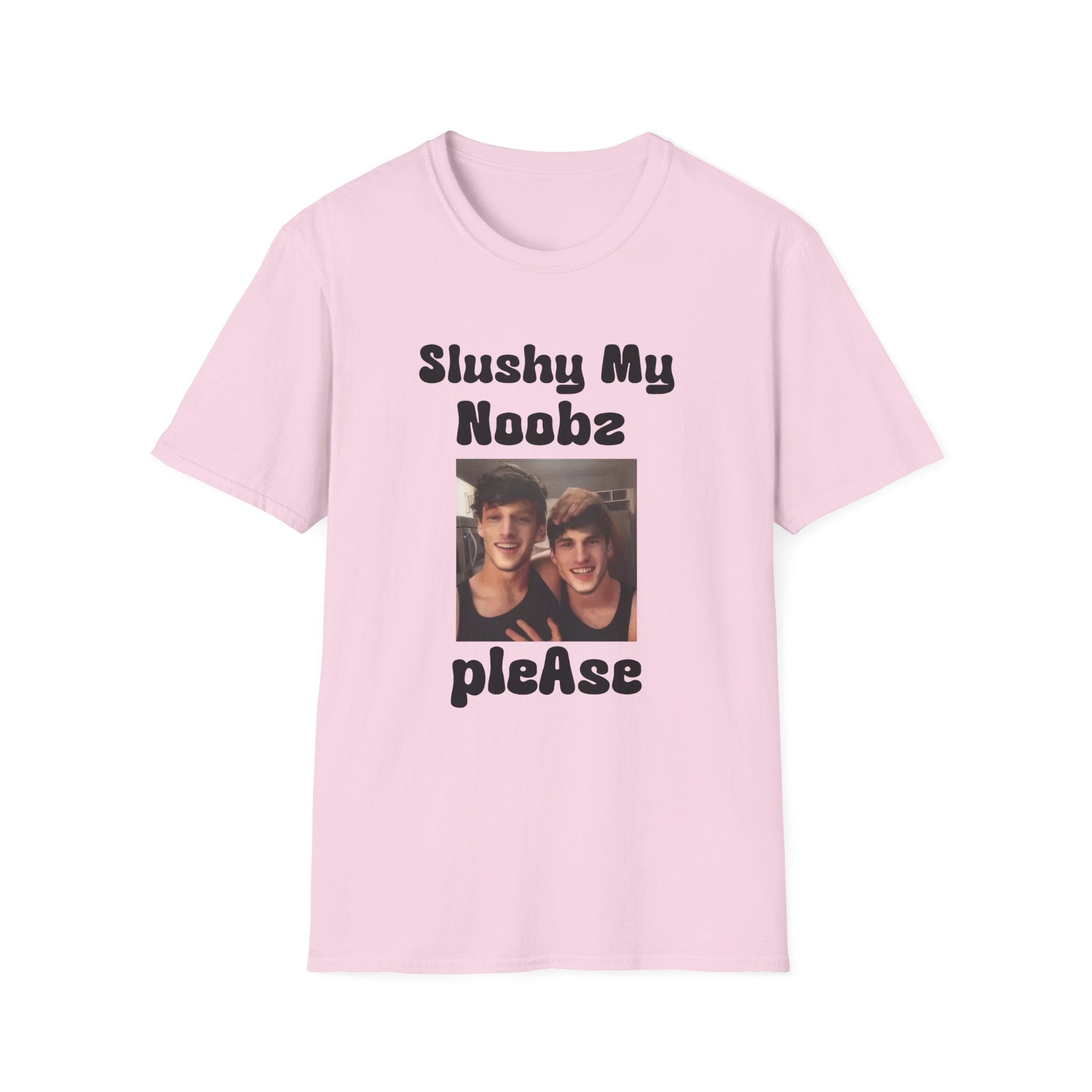 Slushy Noobz Martin and Hamzah Comedy Unisex Softstyle T-Shirt - Image 25