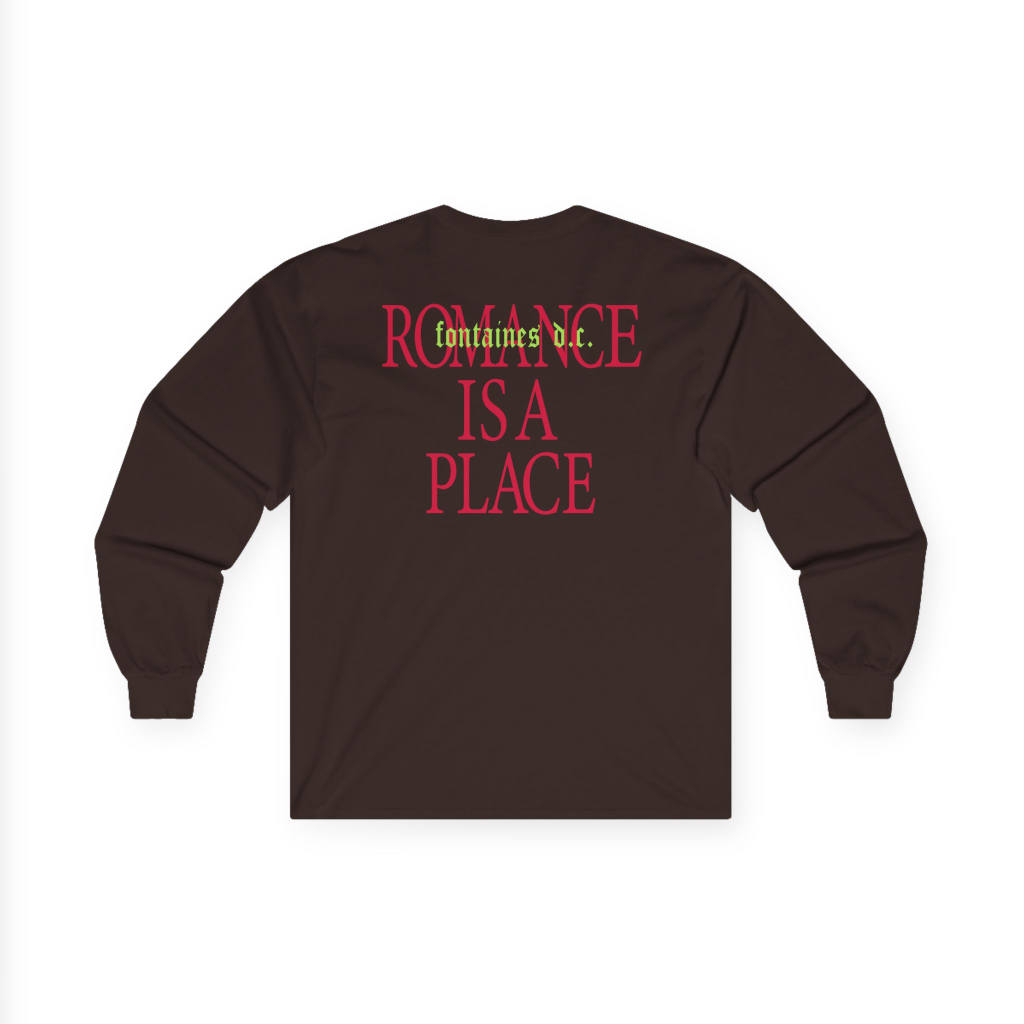 Fontaines Romance Is A Place Unisex Ultra Cotton Long Sleeve Tee - Image 4