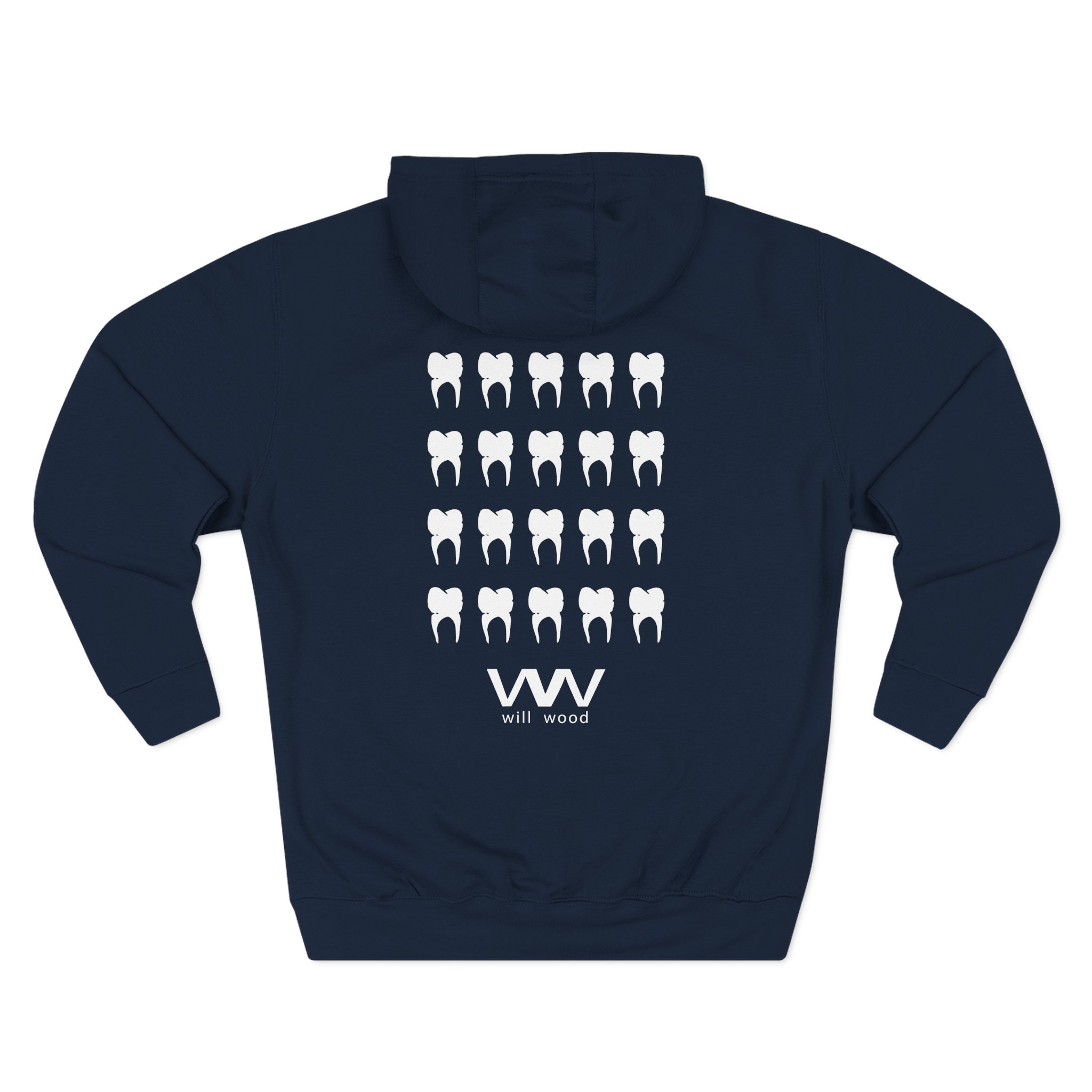 Will Wood Host Skull Three-Panel Fleece Hoodie - Image 10