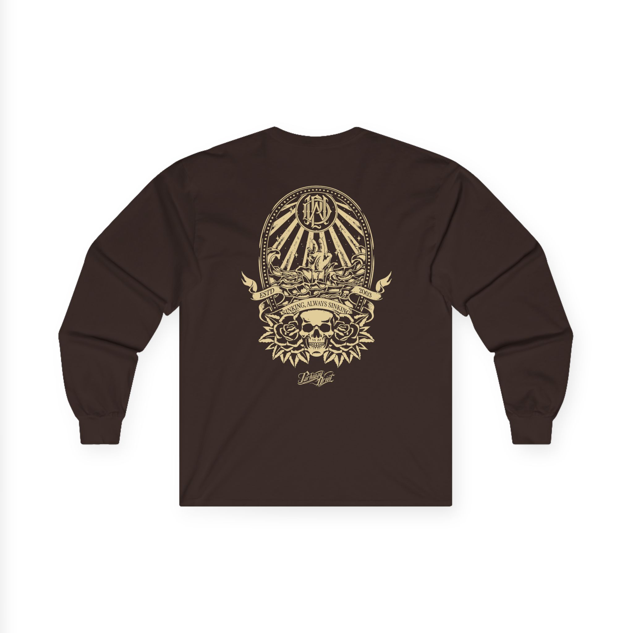 Parkway Drive Sinking Hand Unisex Ultra Cotton Long Sleeve Tee - Image 6