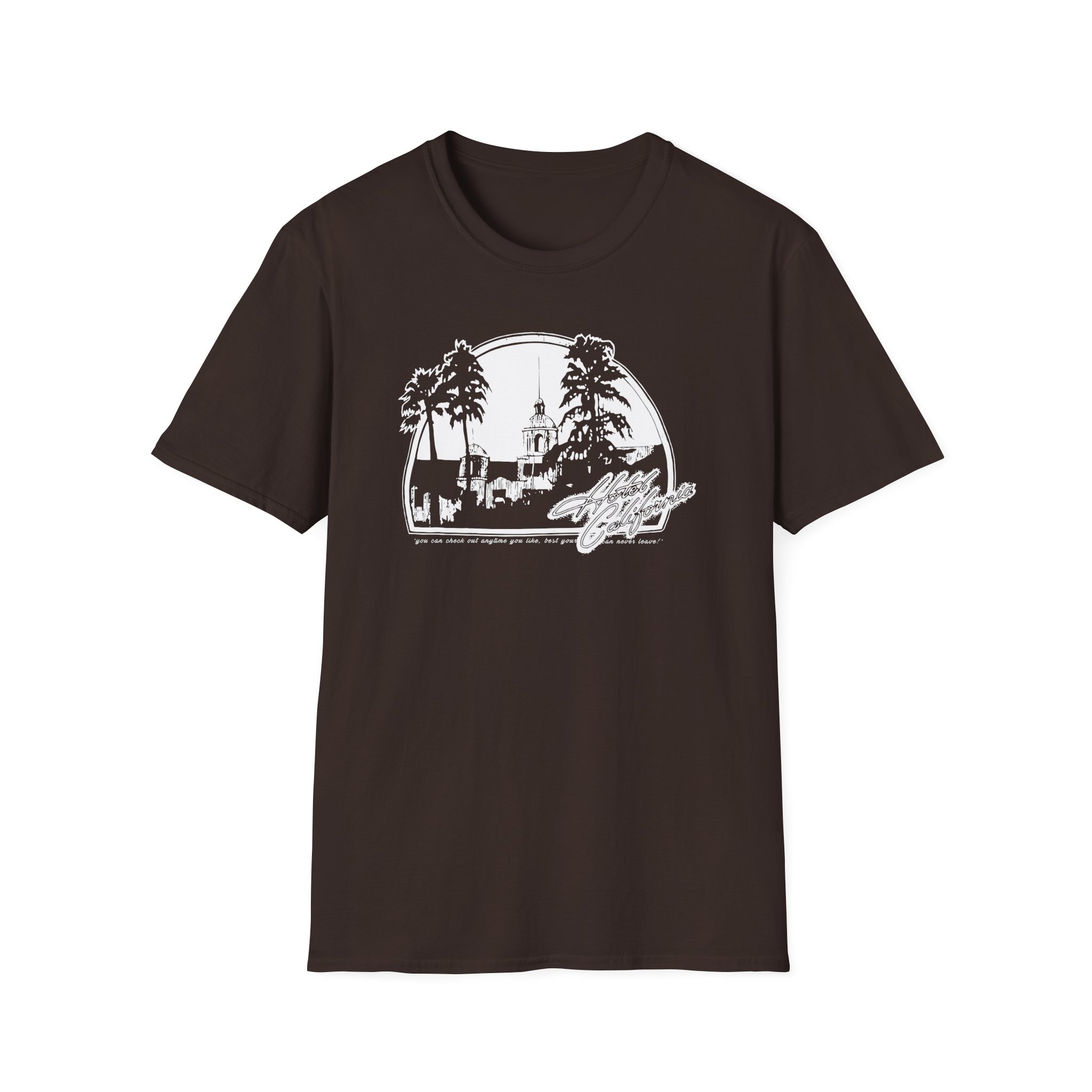 The Eagles Sphere Moon Trapeze Unisex Softstyle T-Shirt - Image 5