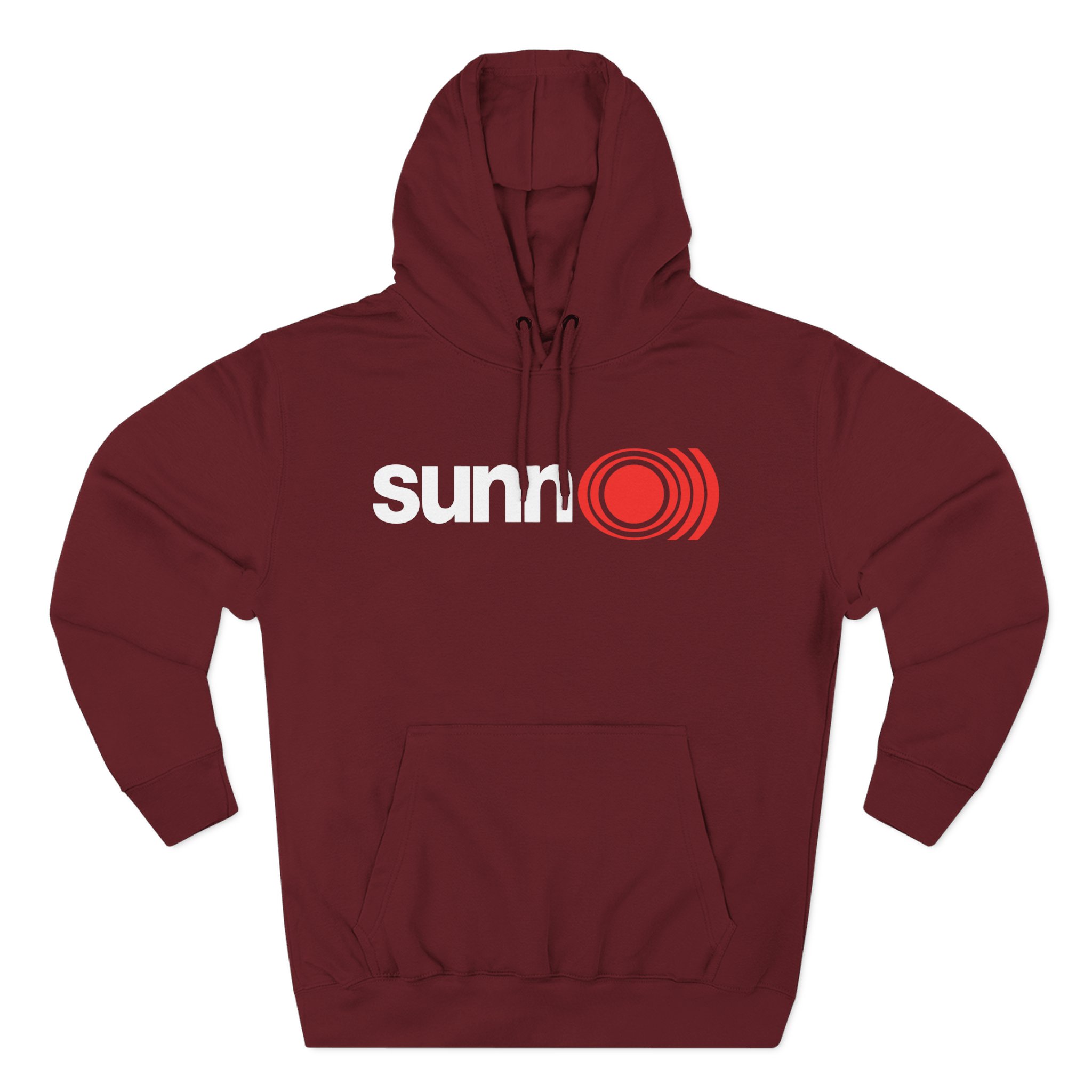 Sunn O Logo Three-Panel Fleece Hoodie - Image 11