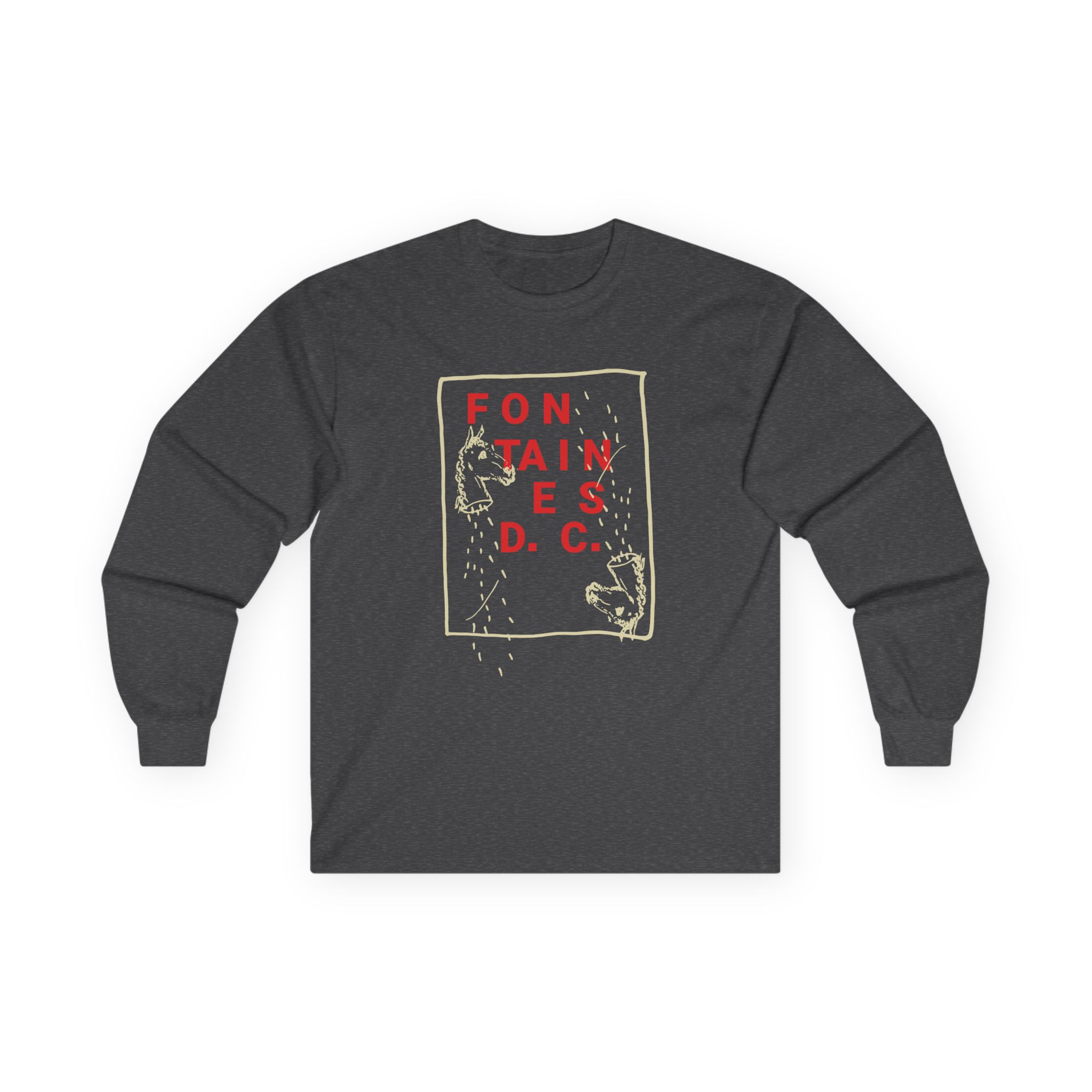 Fontaines Horse Head Unisex Ultra Cotton Long Sleeve Tee - Image 7