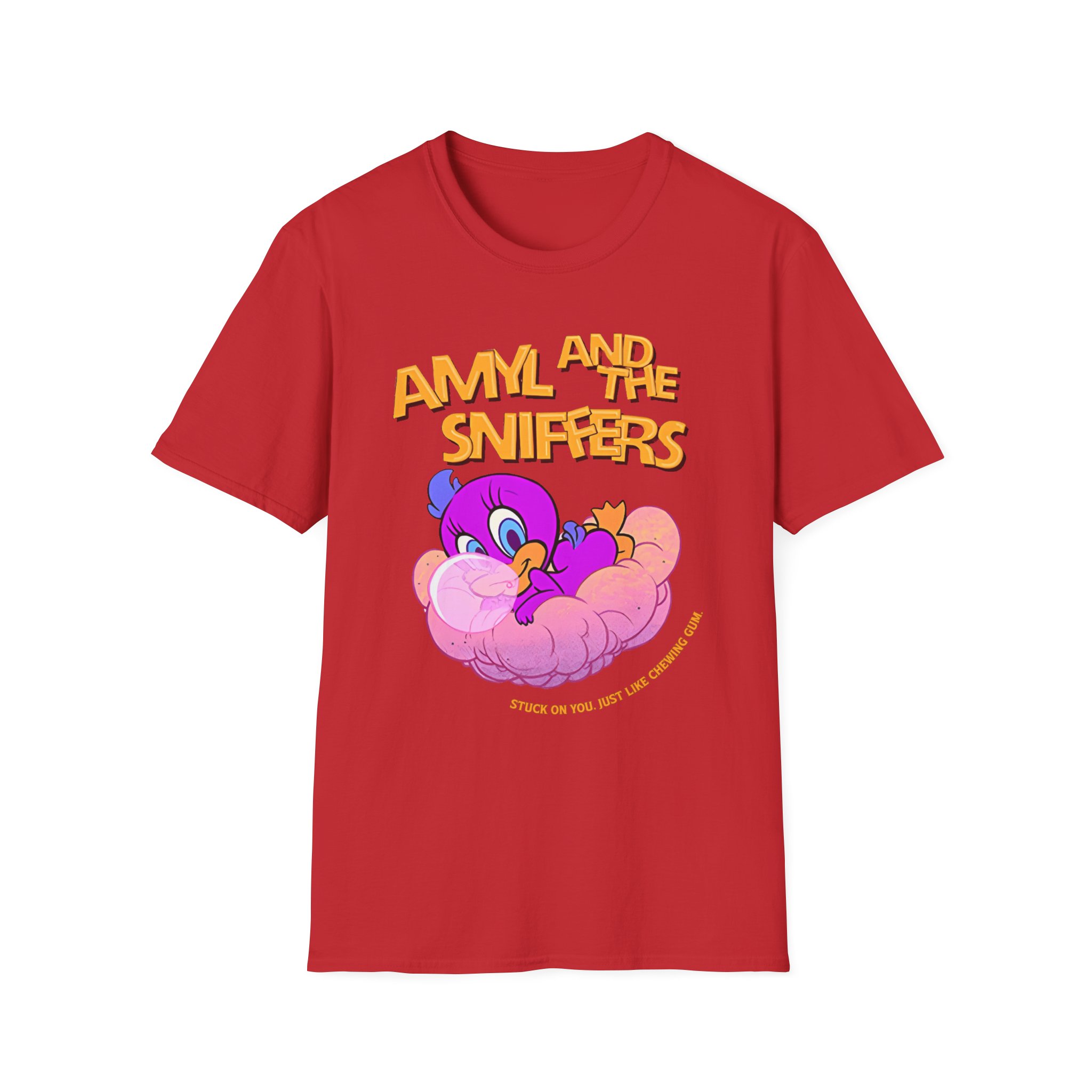 Amyl and the Sniffers Stuck On You Baby Unisex Softstyle T-Shirt - Image 29
