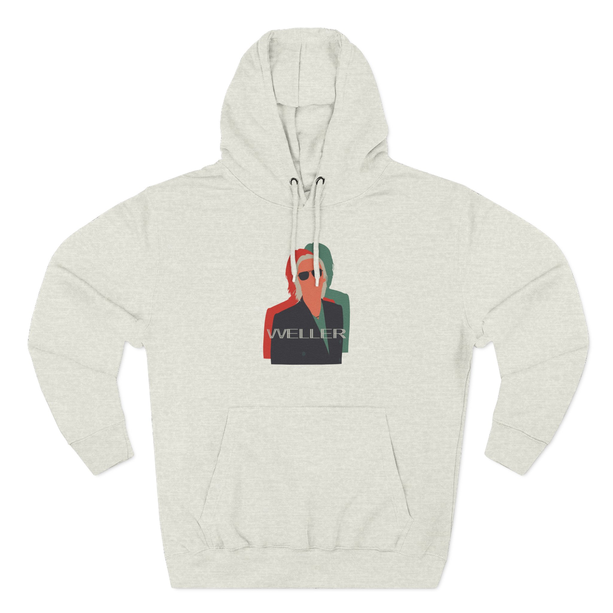 PW Illustration Offset Three-Panel Fleece Hoodie - Image 11