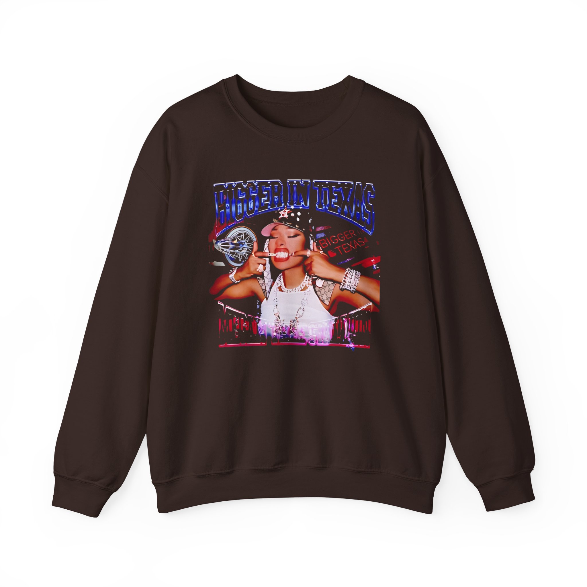 Megan Thee Stallion Bit Cover Unisex Heavy Blend™ Crewneck Sweatshirt - Image 3