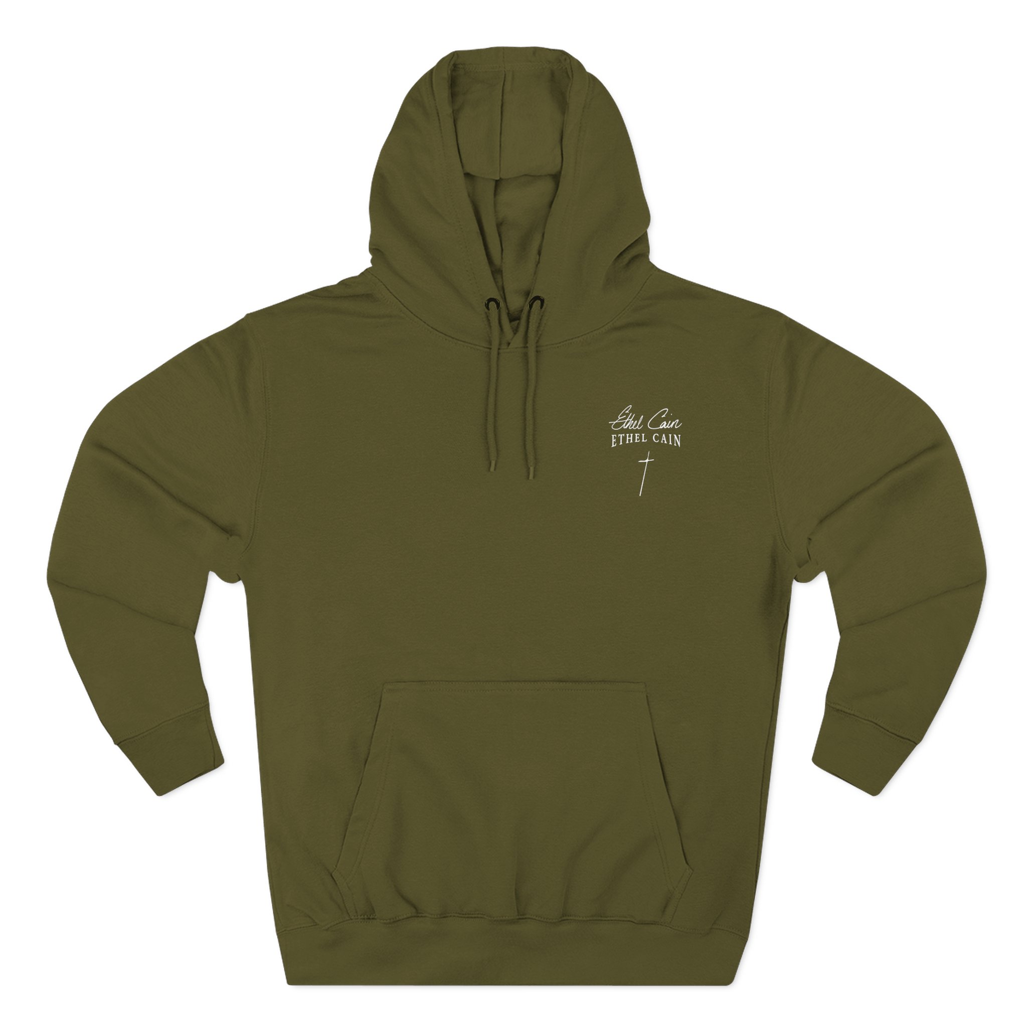 Ethel Cain Logo Three-Panel Fleece Hoodie - Image 5