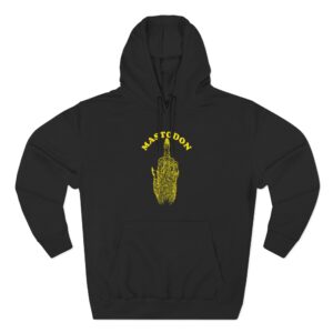 Clawfinger Mastodon Three-Panel Fleece Hoodie