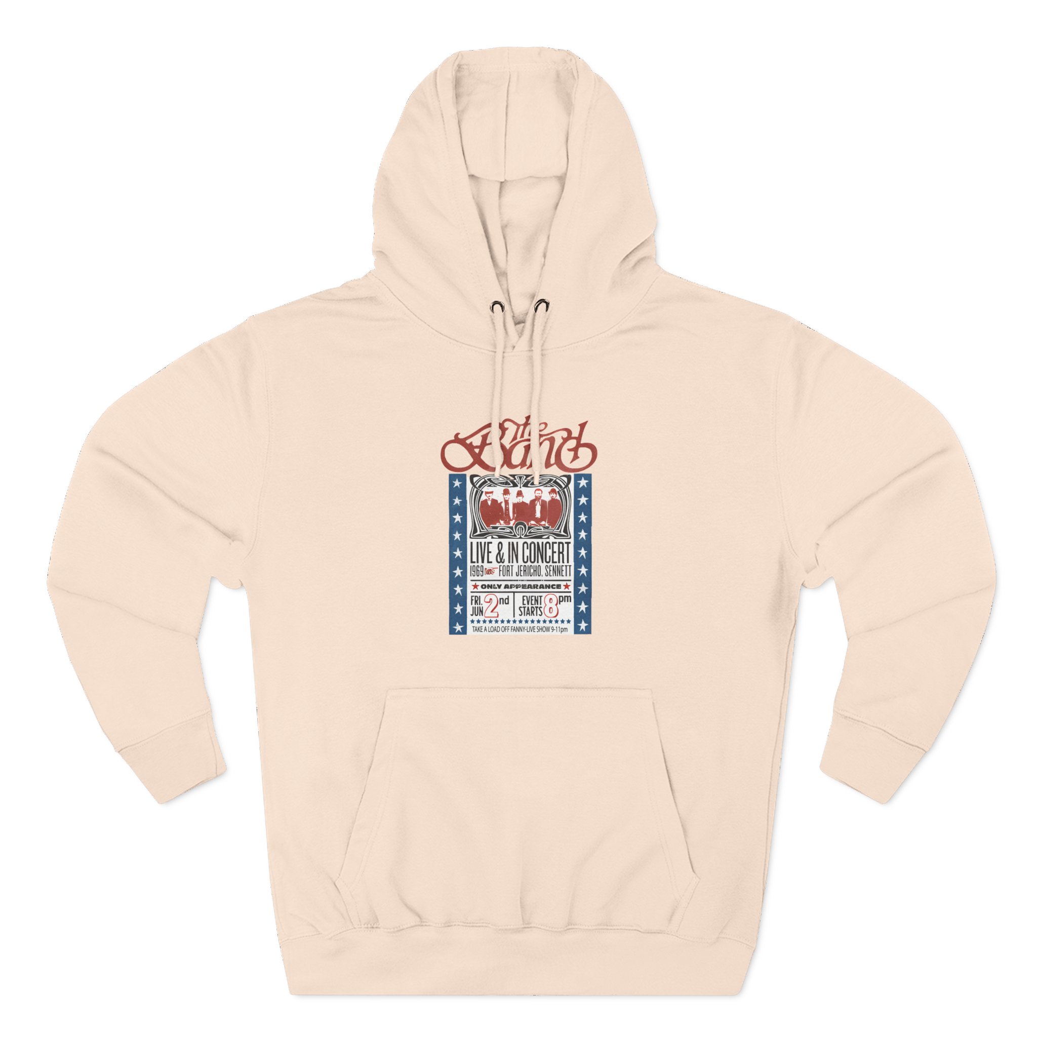 The Band Live in Concert Three-Panel Fleece Hoodie - Image 5
