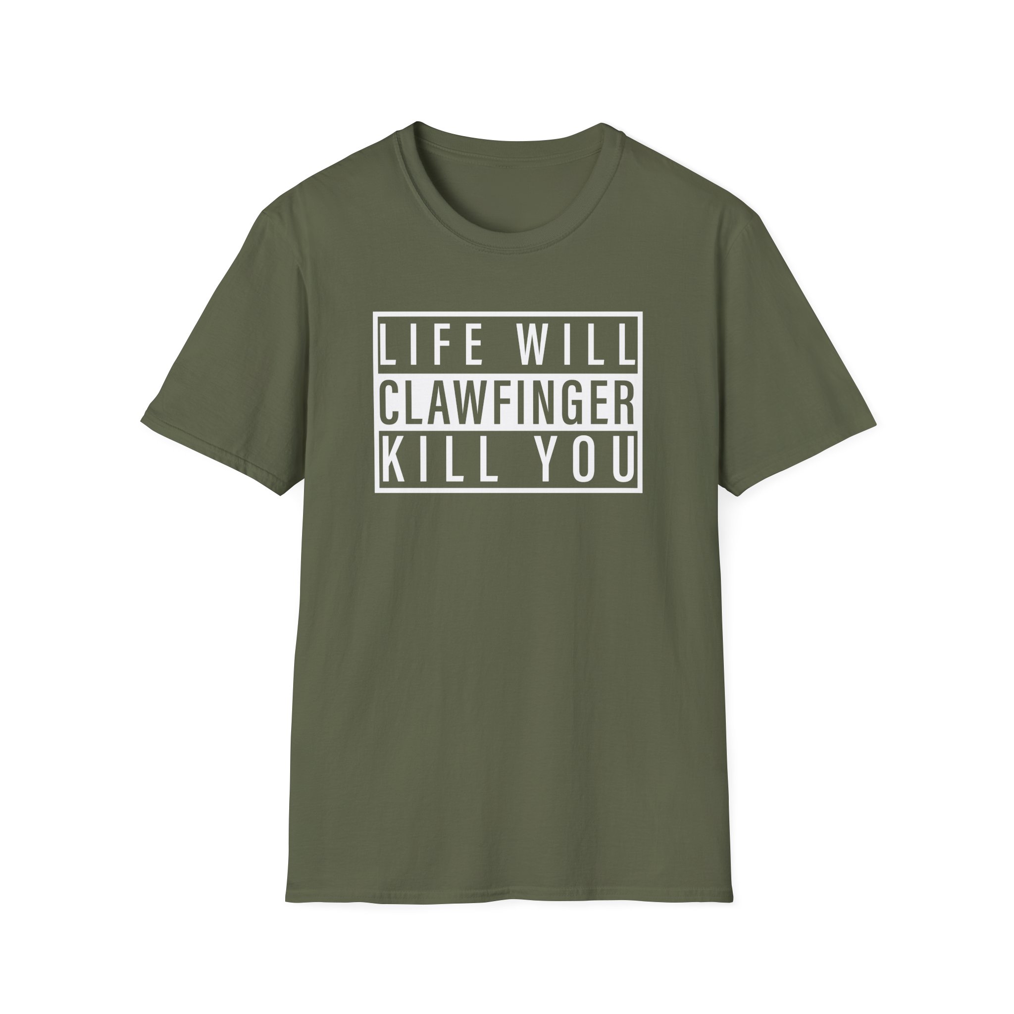 Clawfinger Life Will Kill You Unisex Softstyle T-Shirt - Image 7