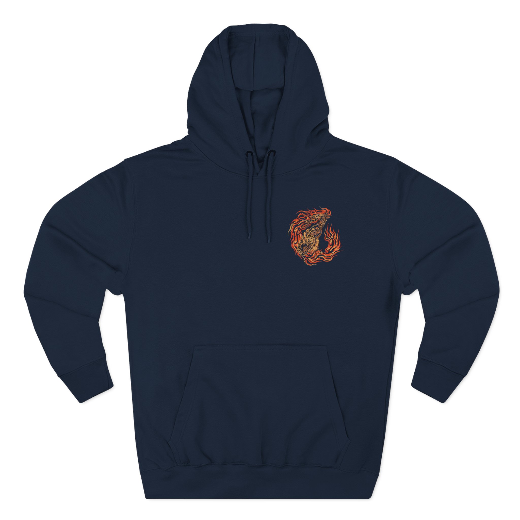 Parkway Drive Vtu 5 Year Anniversary Three-Panel Fleece Hoodie - Image 9
