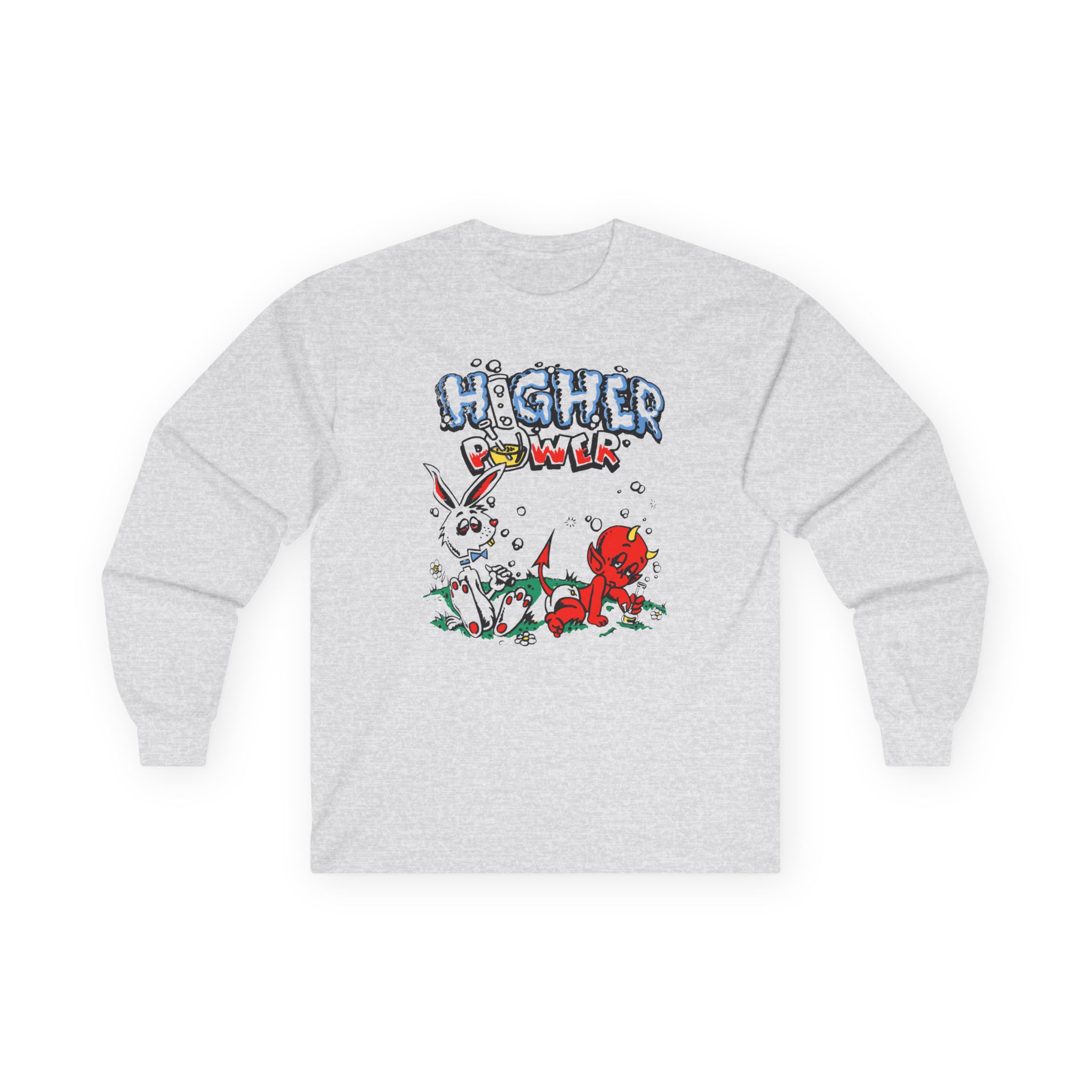 Higher Power Stoned Again Unisex Ultra Cotton Long Sleeve Tee - Image 3