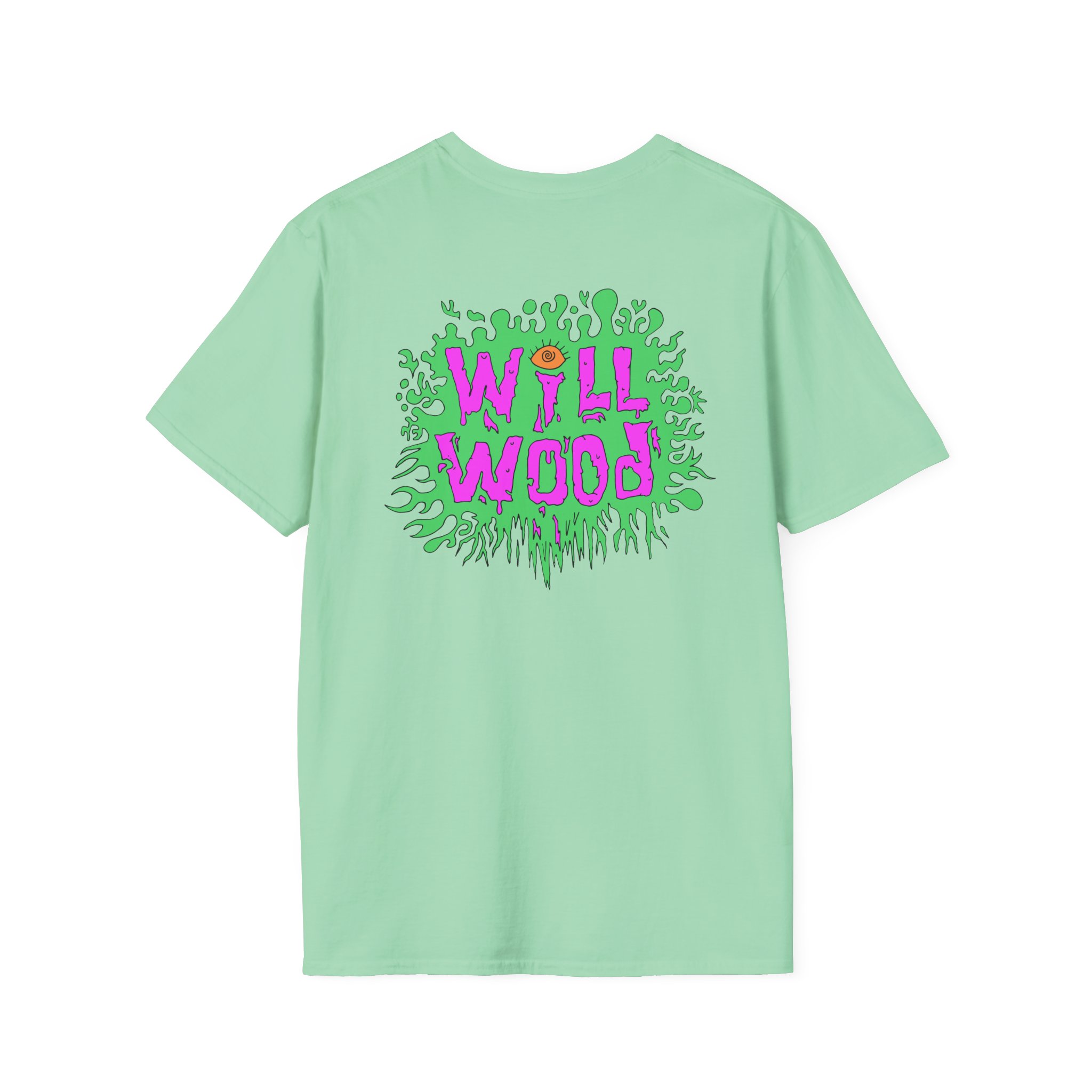 Will Wood Death of the Author Unisex Softstyle T-Shirt - Image 12