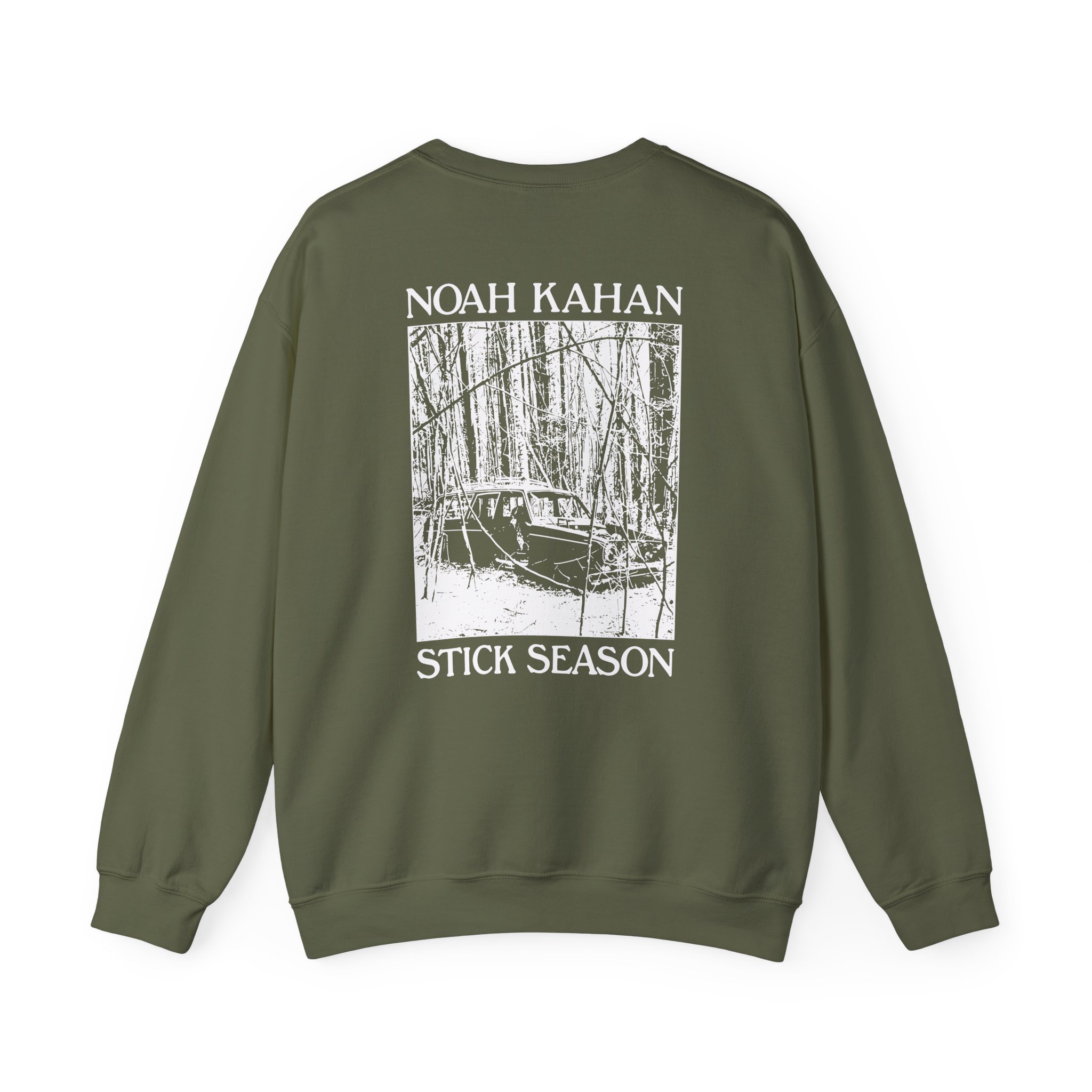 Noah Kahan Stick Season Blue Spruce Unisex Heavy Blend™ Crewneck Sweatshirt - Image 8
