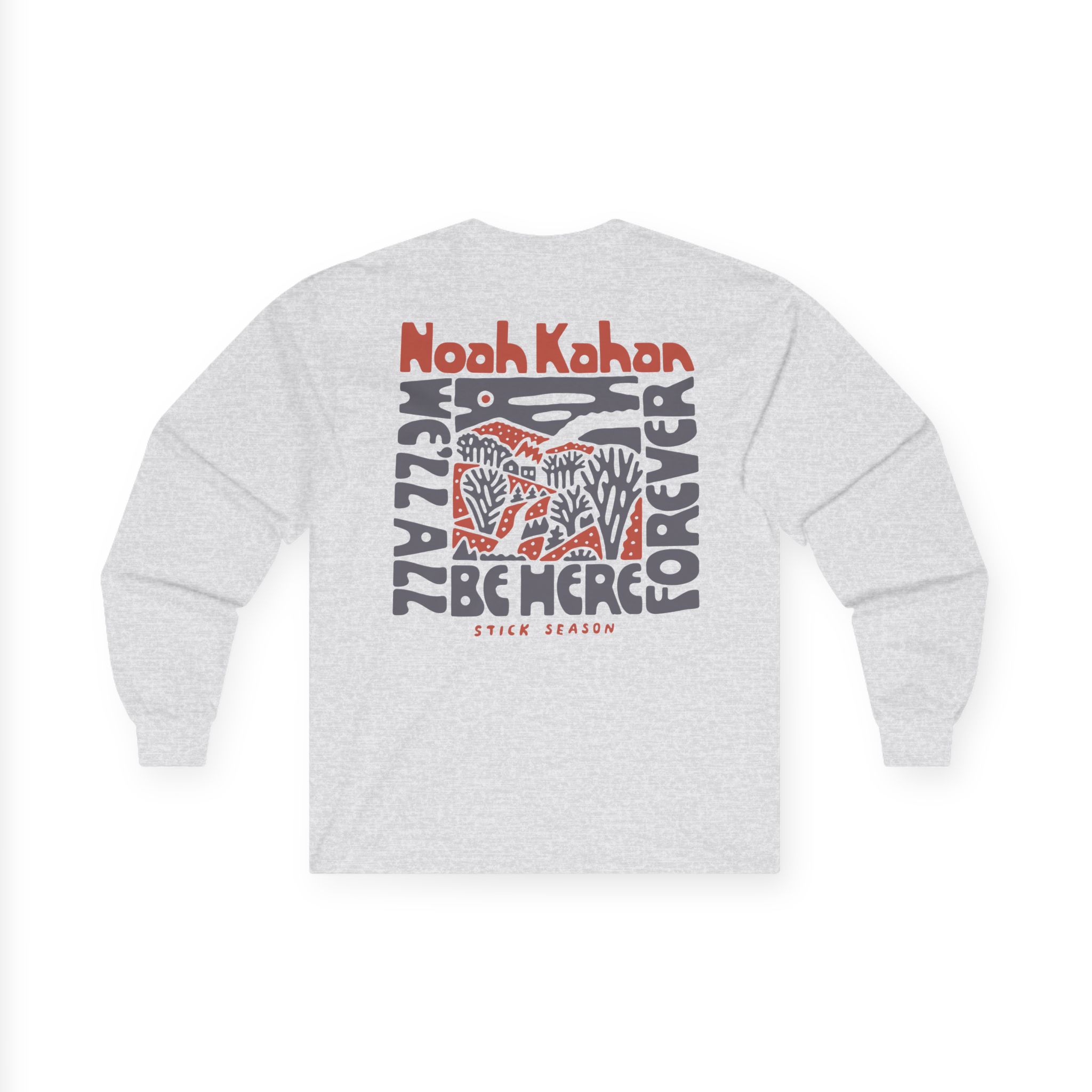 Noah Kahan the View Between Villages Unisex Ultra Cotton Long Sleeve Tee - Image 4