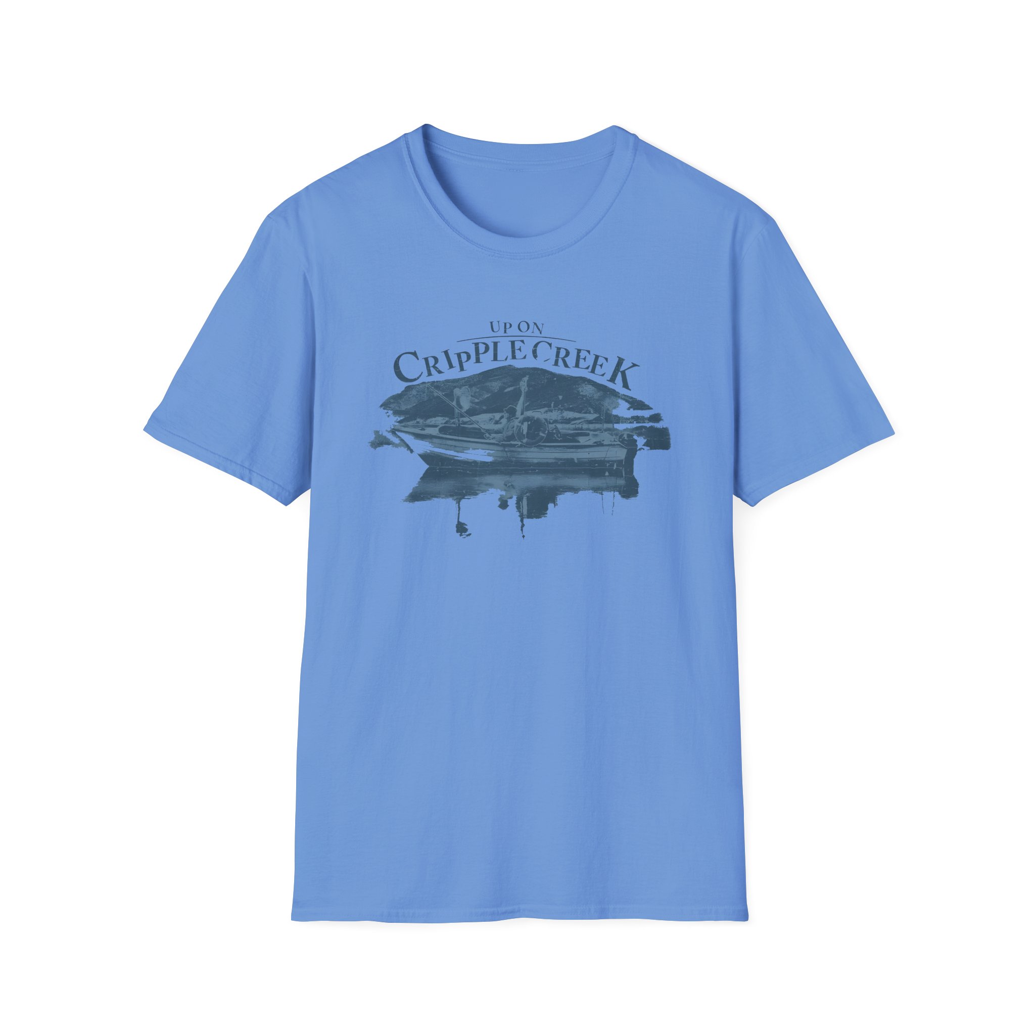 The Band Up on Cripple Unisex Softstyle T-Shirt - Image 19
