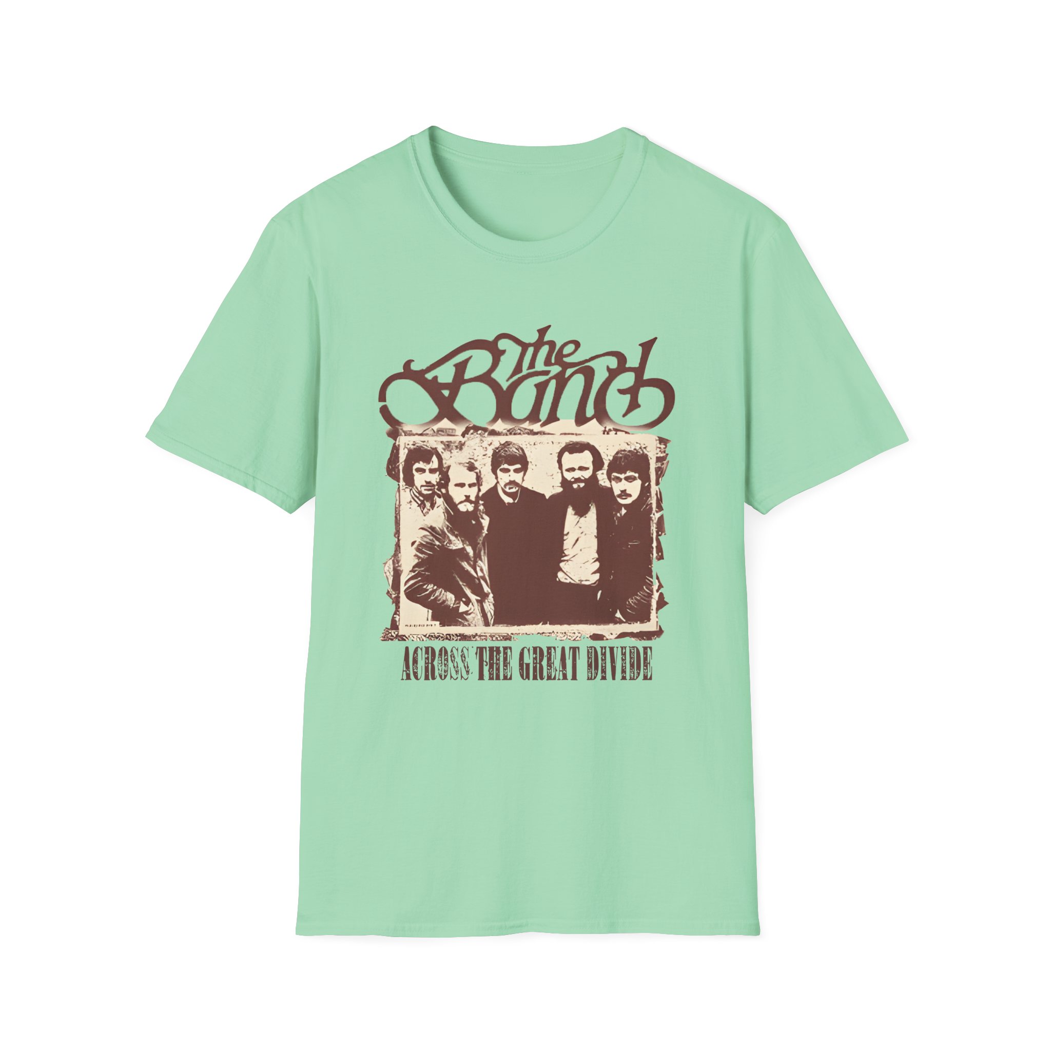 The Band Across the Great Divide Unisex Softstyle T-Shirt - Image 9