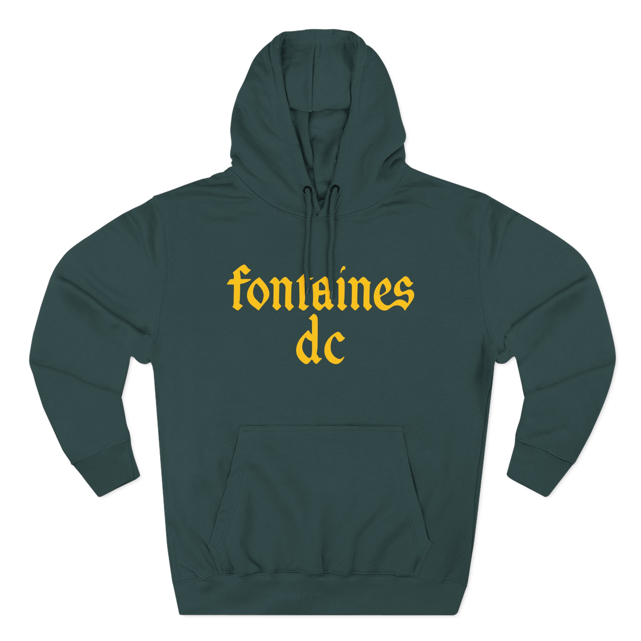 Fontaines D.C. Three-Panel Fleece Hoodie - Image 7