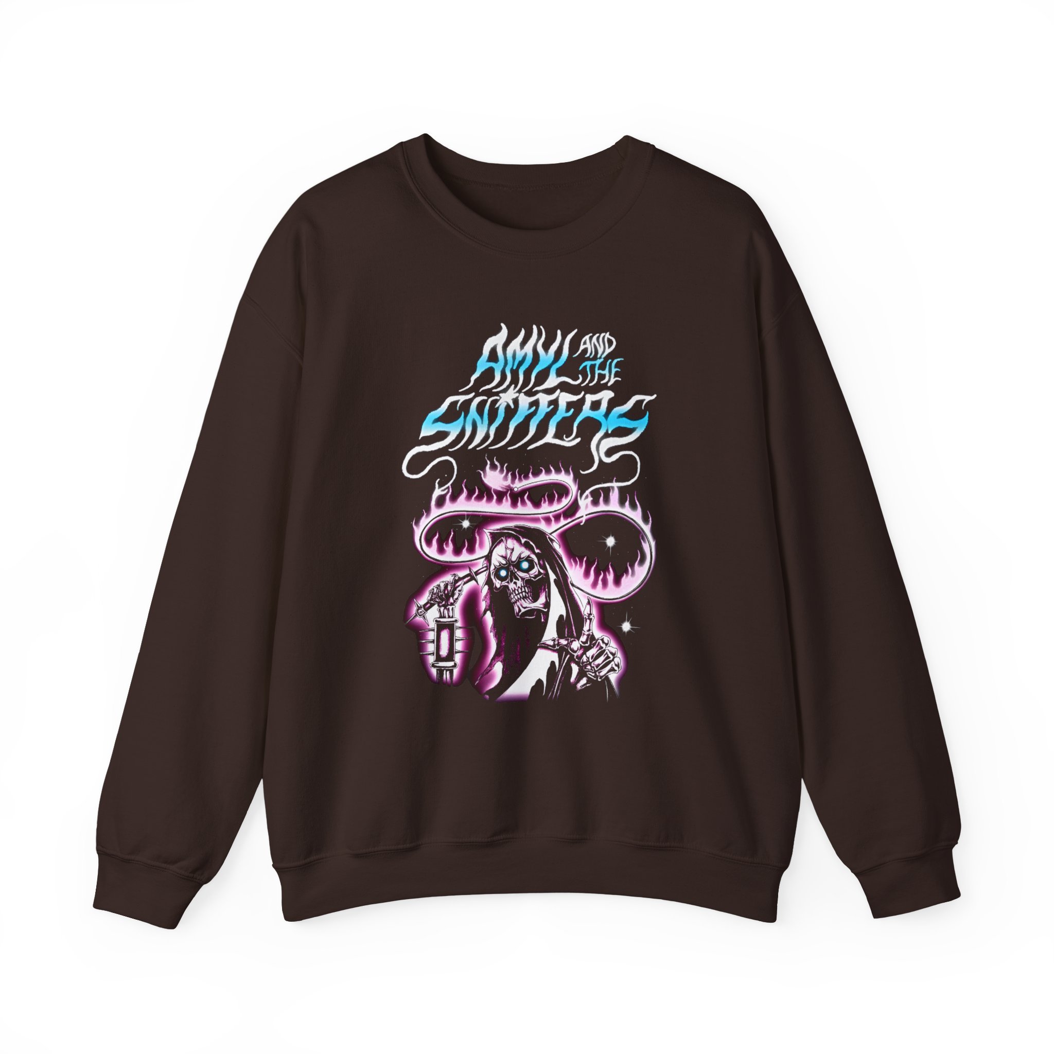 Amyl and the Sniffers Reaper Unisex Heavy Blend™ Crewneck Sweatshirt - Image 5