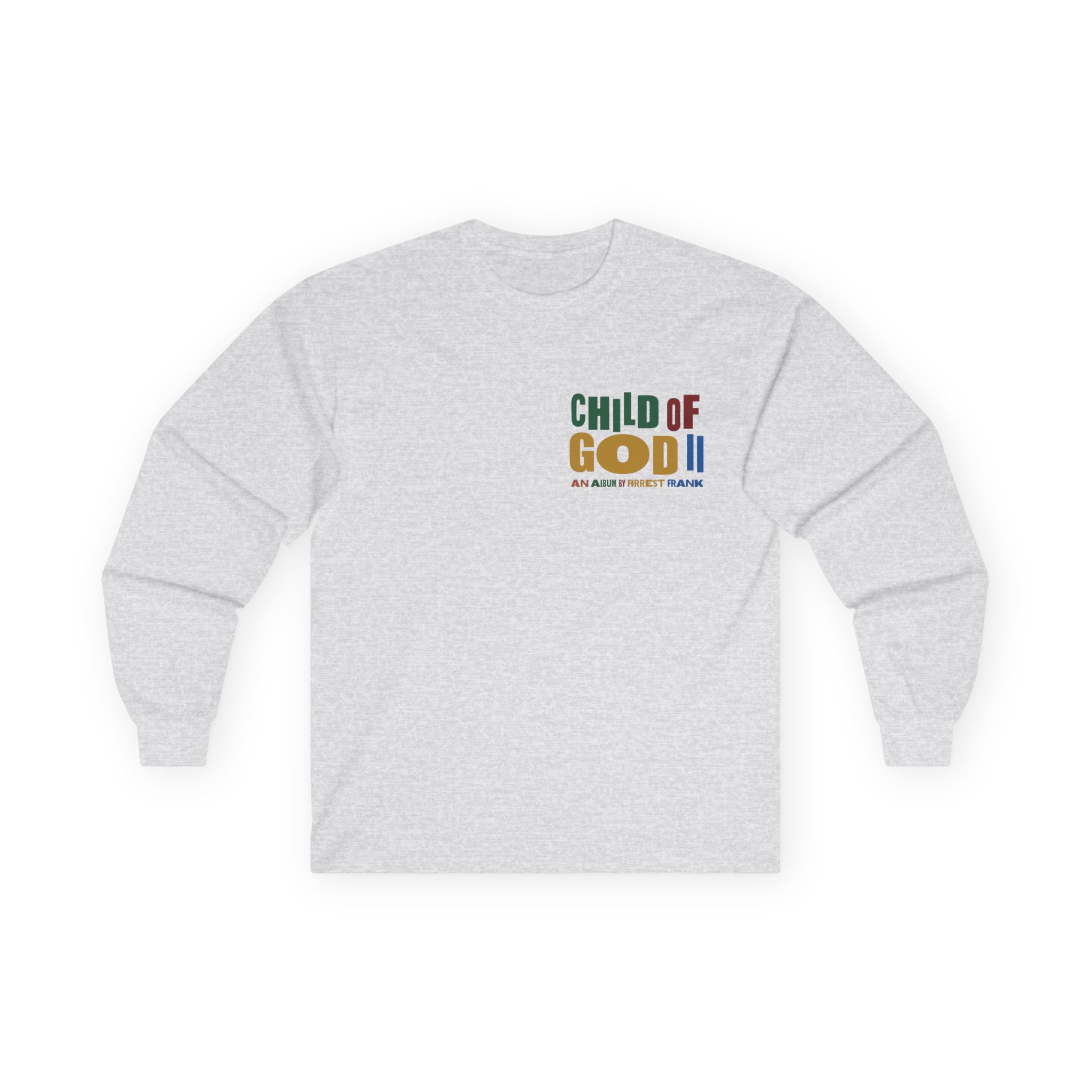 Forrest Frank Child of God Ii Tracklist Unisex Ultra Cotton Long Sleeve Tee - Image 3