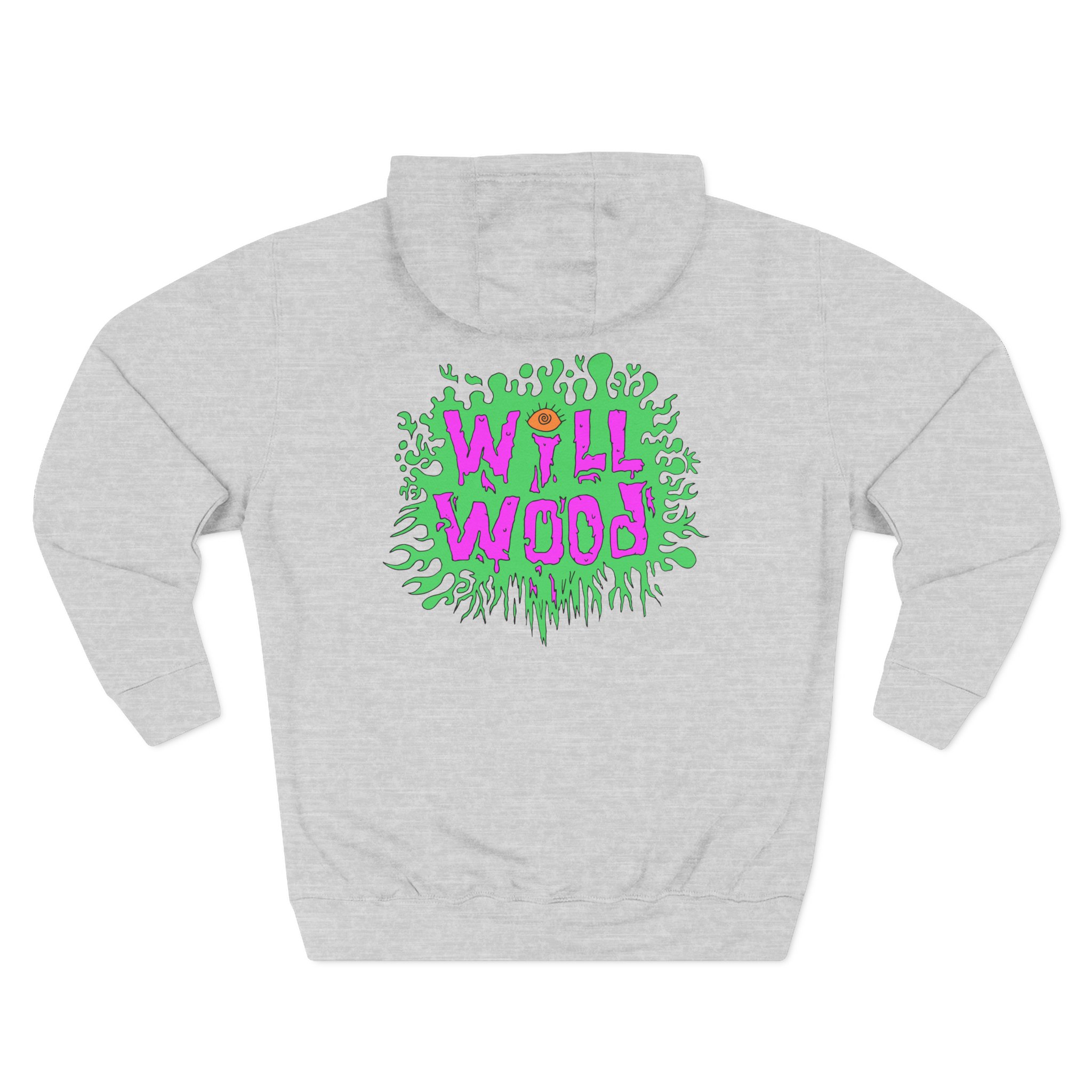 Will Wood Death of the Author Three-Panel Fleece Hoodie - Image 4