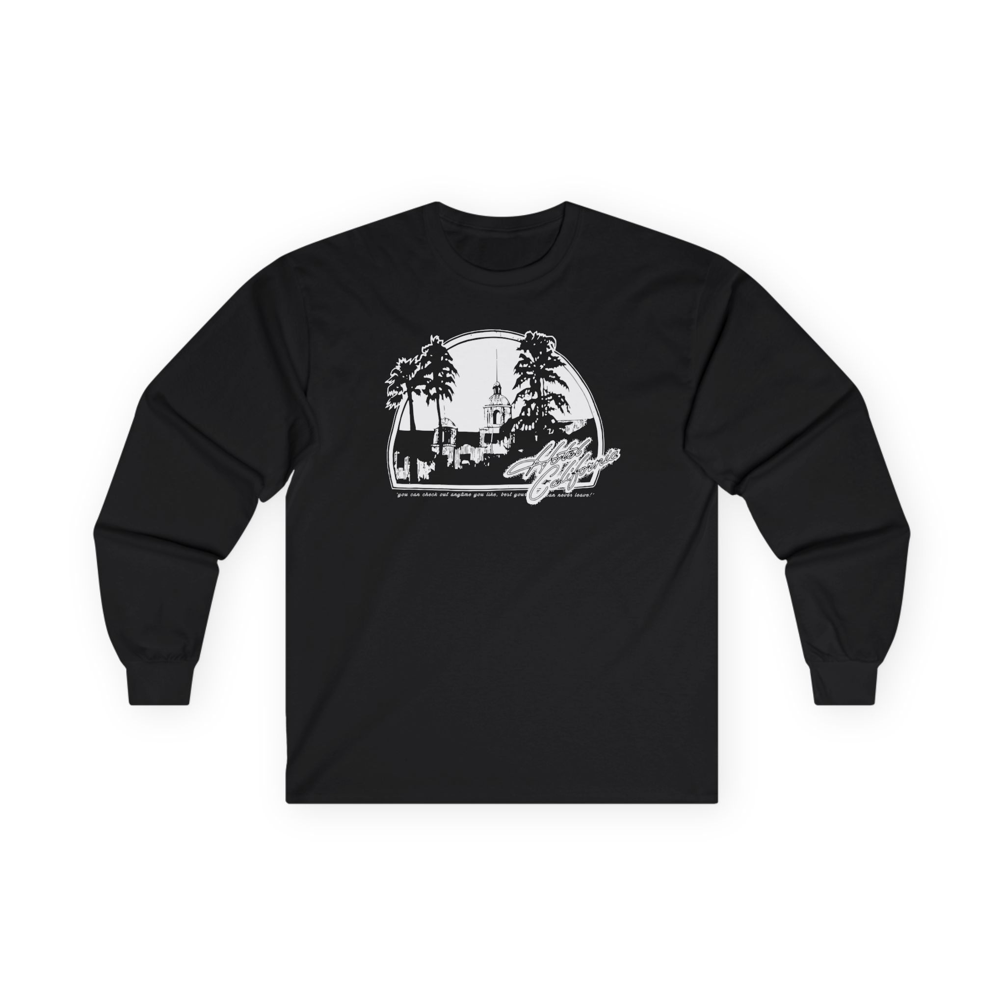 The Eagles Hotel California Unisex Ultra Cotton Long Sleeve Tee