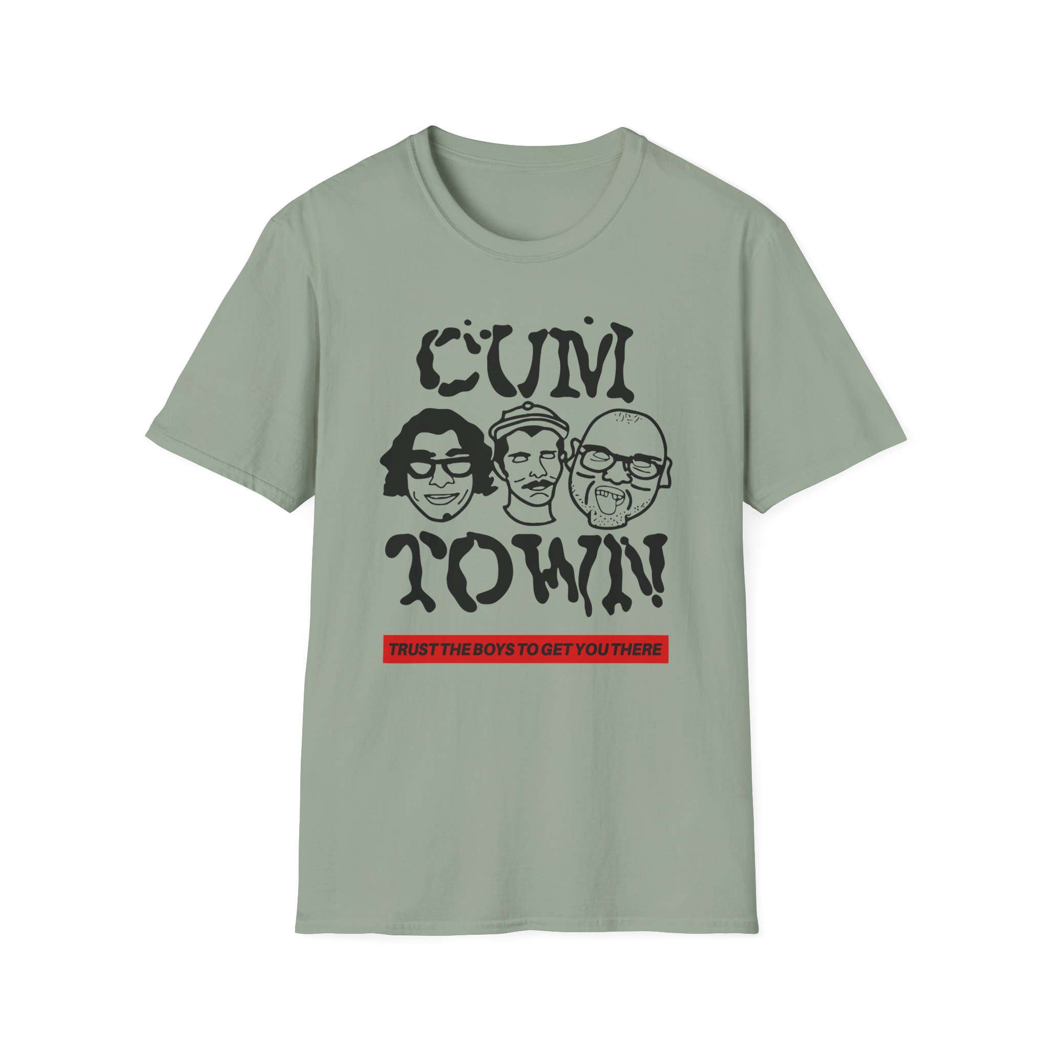 Cumtown Unisex Softstyle T-Shirt - Image 11