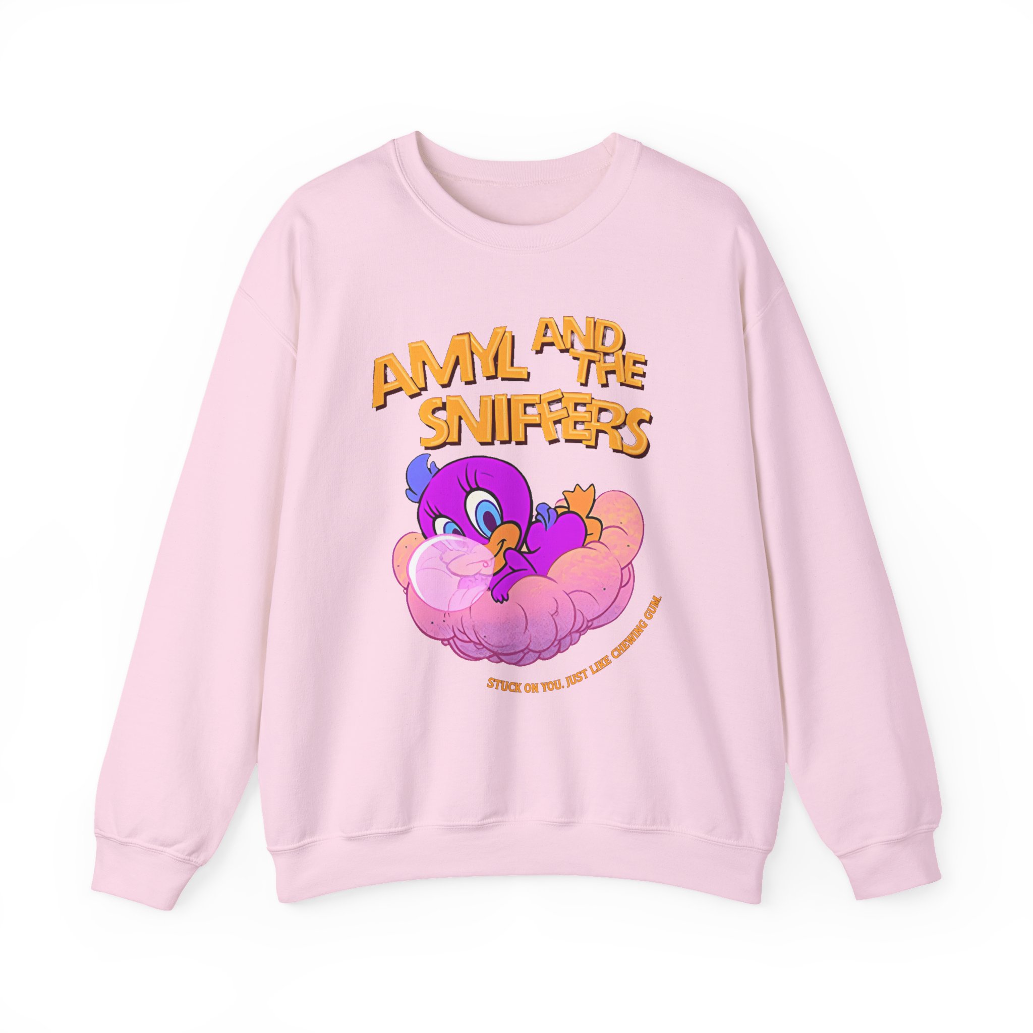 Amyl and the Sniffers Stuck On You Baby Unisex Heavy Blend™ Crewneck Sweatshirt - Image 13