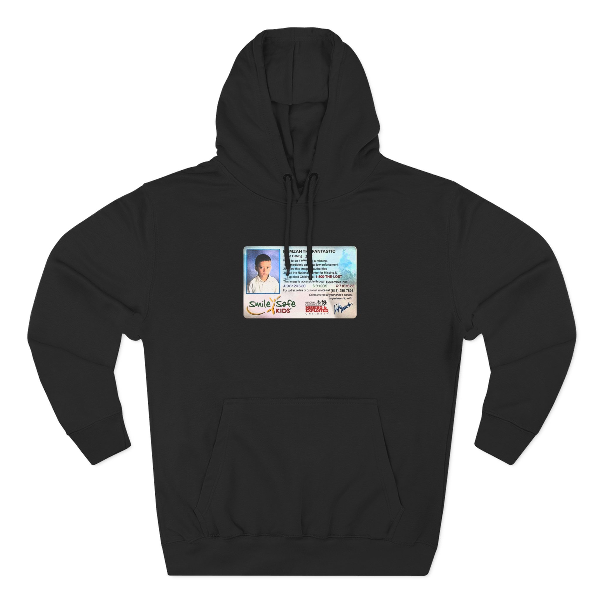 Slushy Noobz Smile Safe Kids Three-Panel Fleece Hoodie