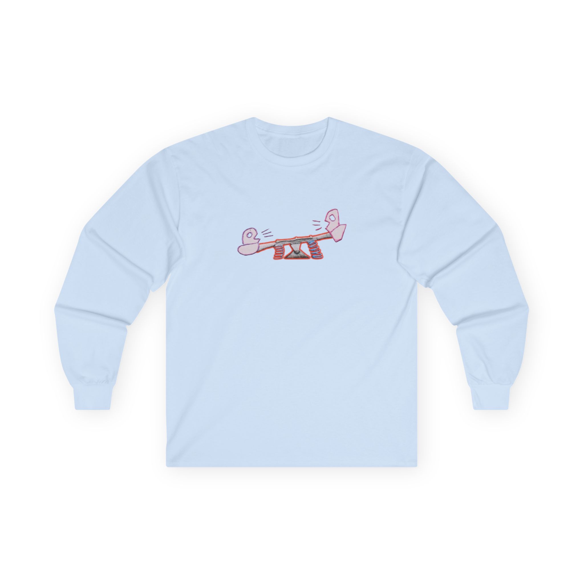 Slushy Noobz Seesaw Unisex Ultra Cotton Long Sleeve Tee - Image 9