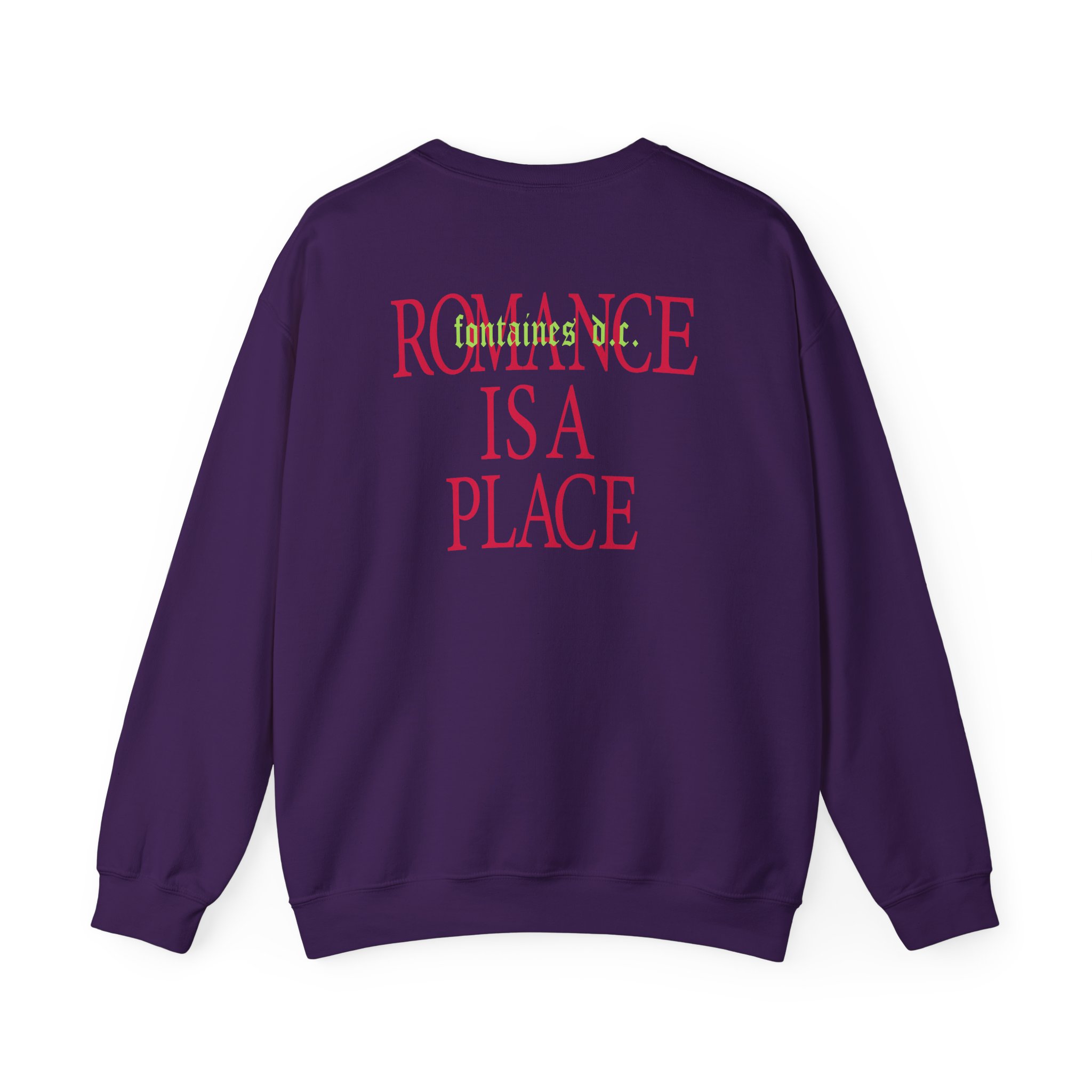 Fontaines Romance Is A Place Unisex Heavy Blend™ Crewneck Sweatshirt - Image 24