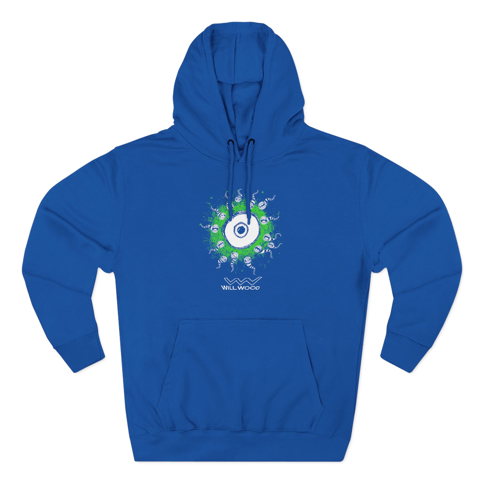 Will Wood Eye Three-Panel Fleece Hoodie - Image 7